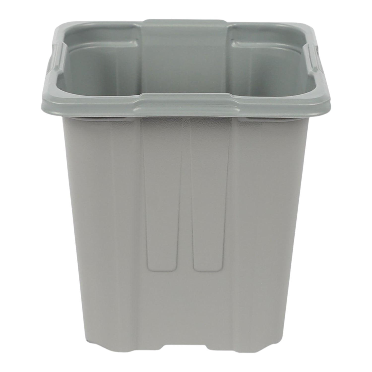 MODIFORM 7cm high square thermoformed PP pot GREY (Case of 4320 / 20 cases per pallet)