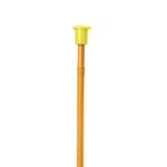 Caps for Standard Bamboo Canes YELLOW (Box of 1000)