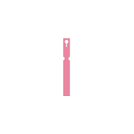 Self-Tie VINYL Labels Loop Lock - 16mm x 160mm (Box of 1000) PINK