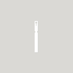 Self-Tie PVC Labels Loop Lock - 16mm x 160mm (Box of 1000) WHITE