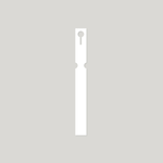 Self-Tie PVC Labels Loop Lock - 25mm x 220mm (Box of 1000) WHITE