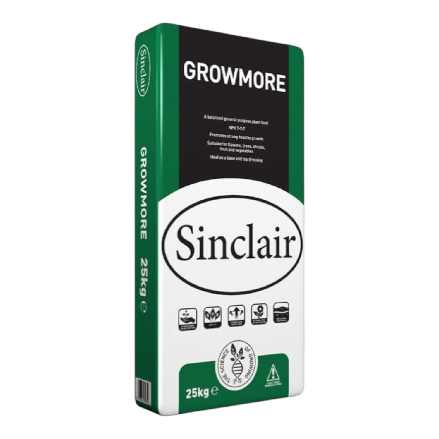 SINCLAIR Growmore 25kg (39 bags per pallet)