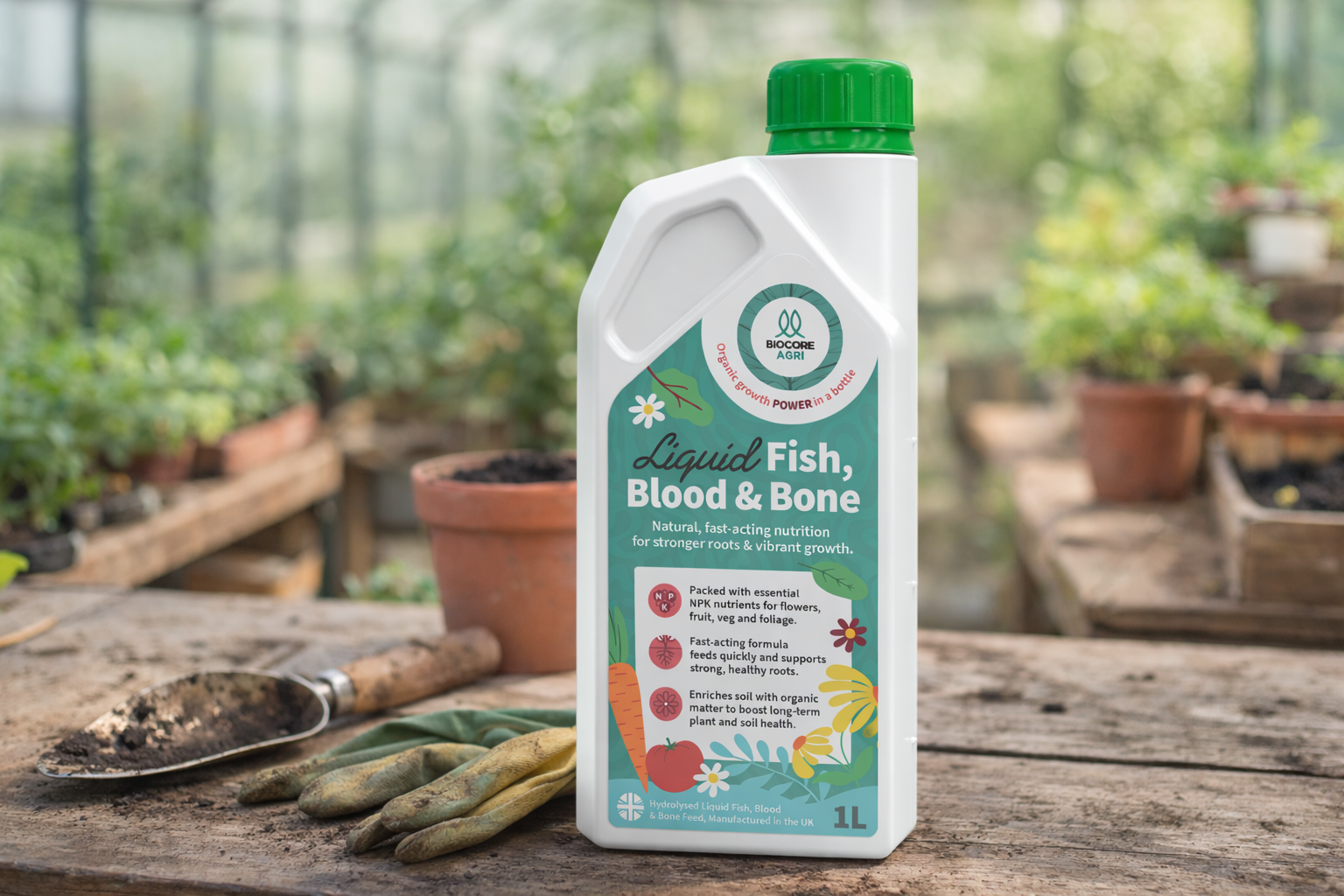 Biocore Agri Liquid Fish, Blood & Bone: New Look. Same Trusted Results for Growers