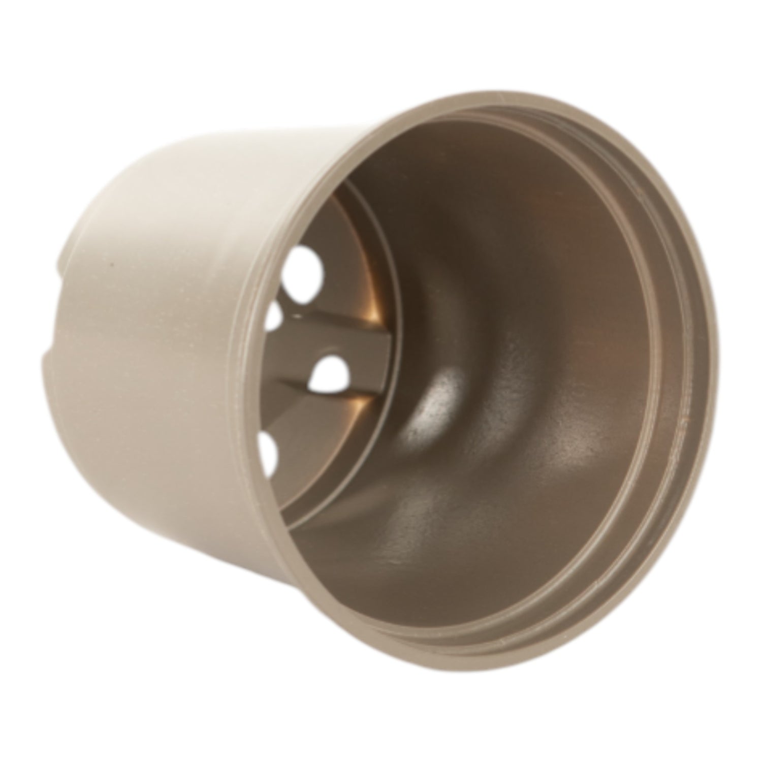 AEROPLAS 10.5cm Thermo-Formed Pot High TAUPE (1728 per case / 12 cases per pallet)