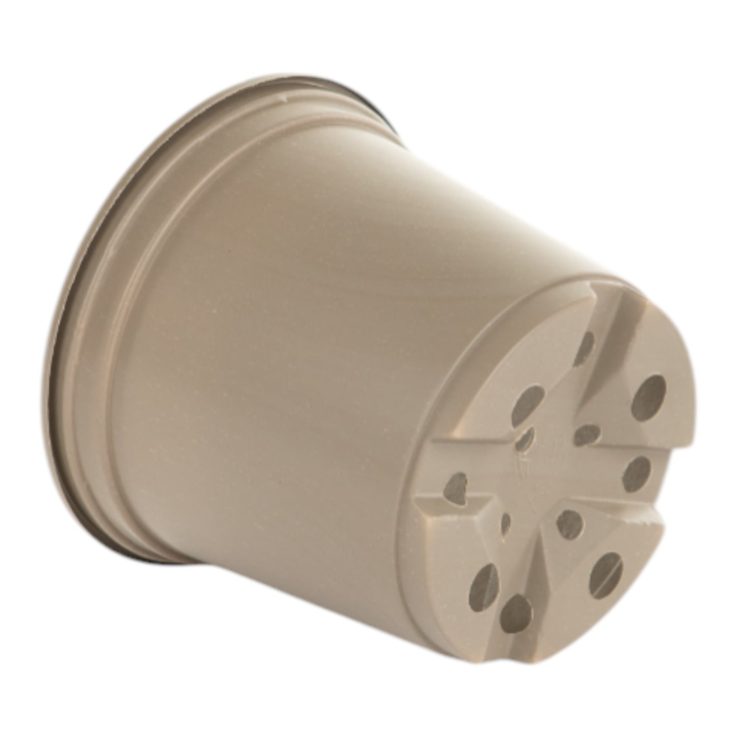 AEROPLAS 10.5cm Thermo-Formed Pot High TAUPE (1728 per case / 12 cases per pallet)