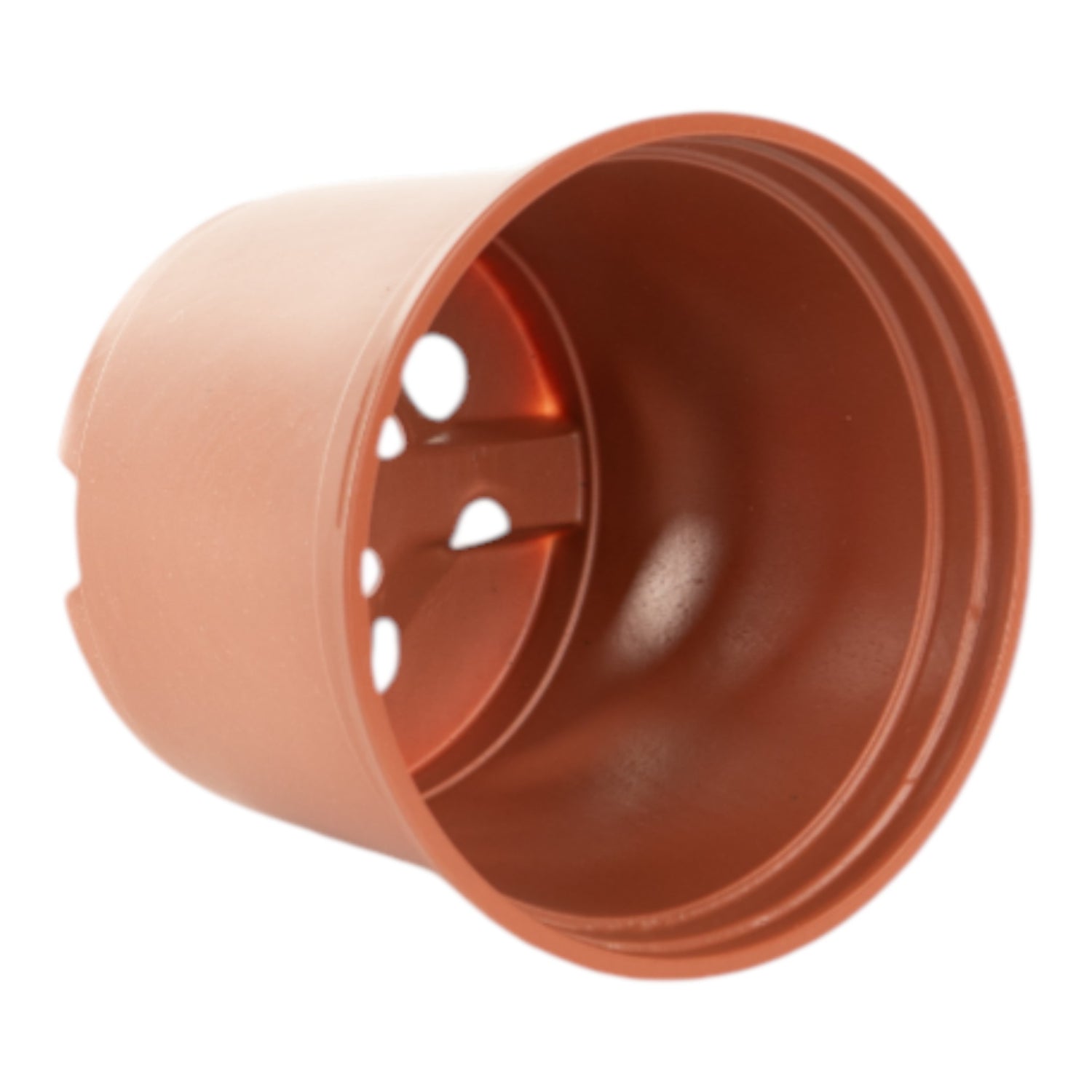 AEROPLAS 10.5cm Thermo-Formed Pot Low TERRACOTTA (15912 per pallet)