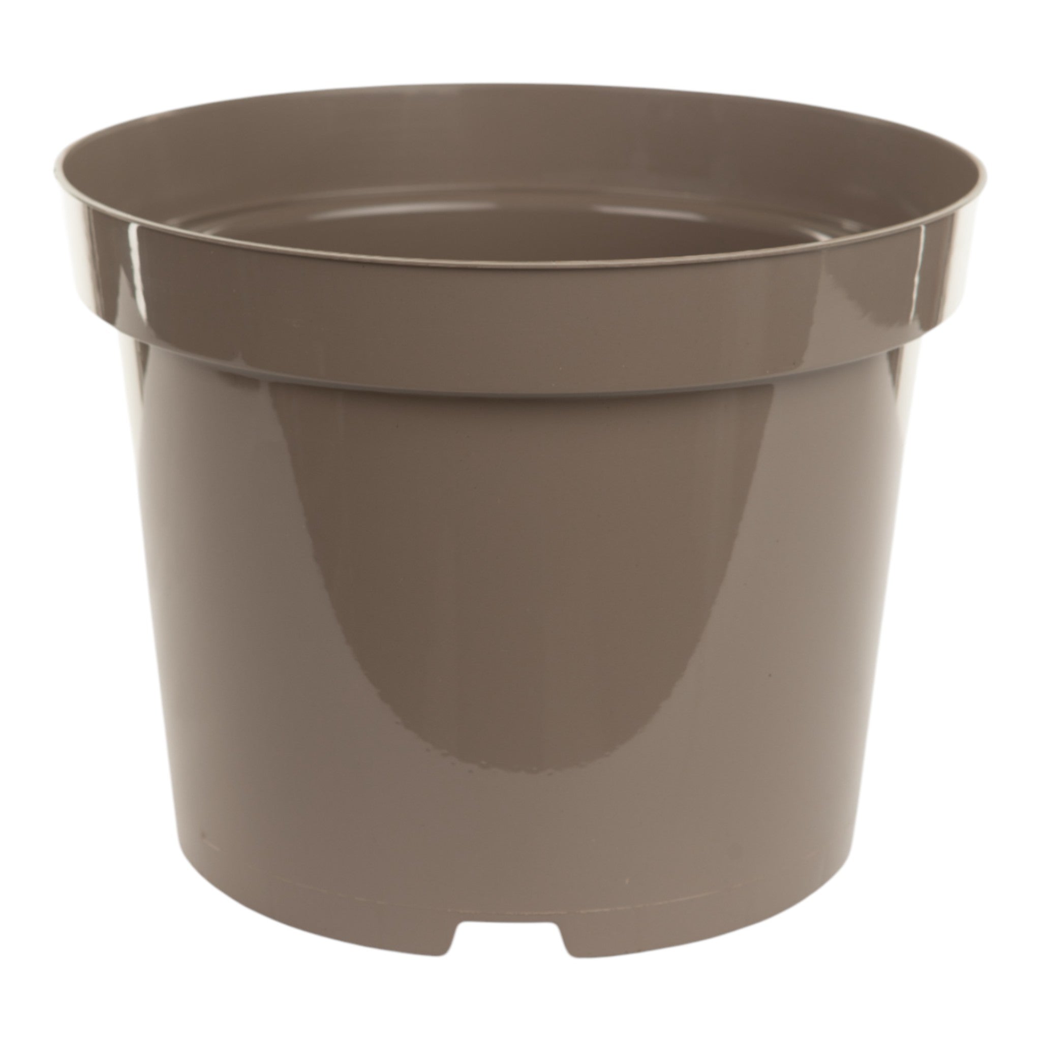AEROPLAS 10ltr Non-Slotted Round Container Pot TAUPE (750 per pallet ...