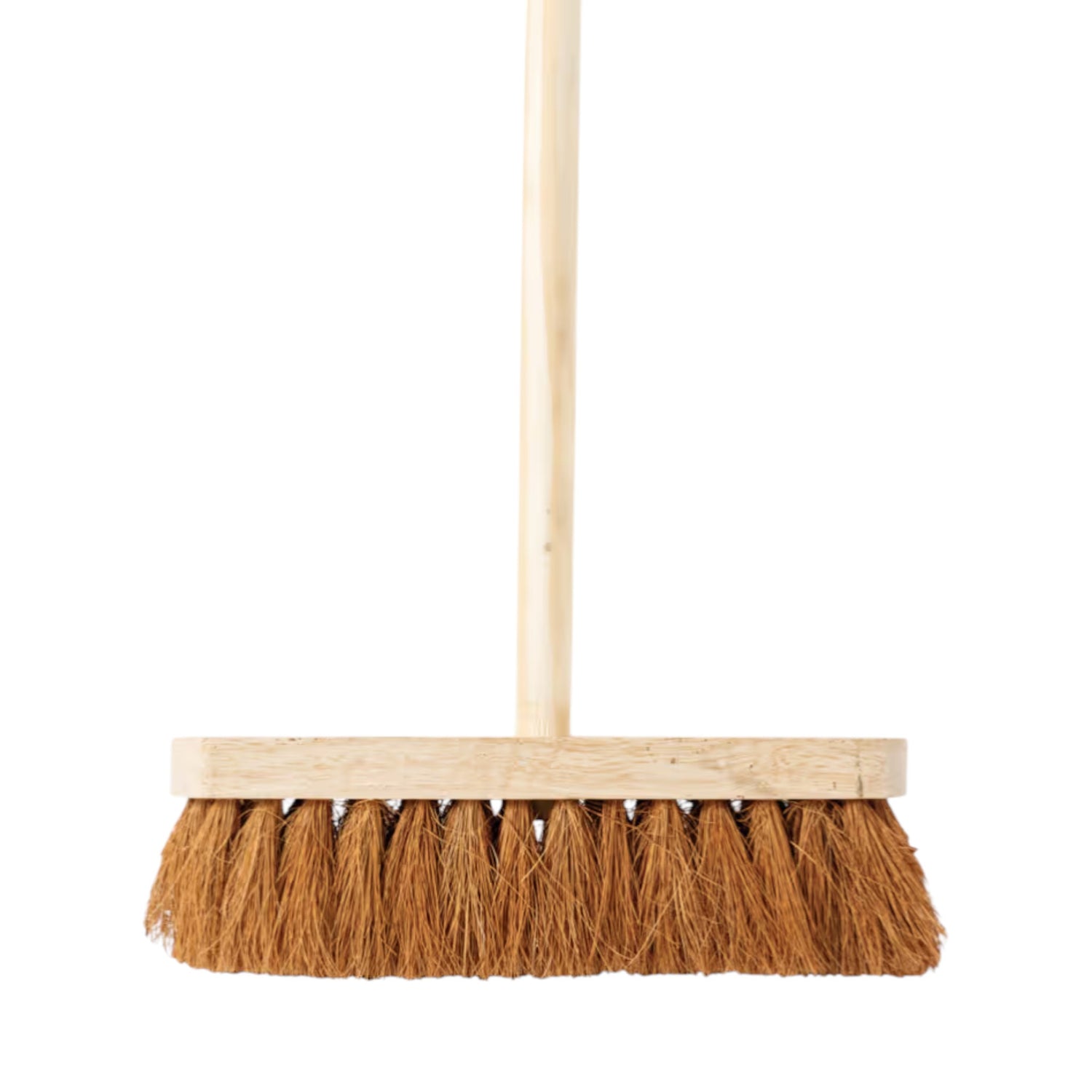 KENNEDY 12" Coco Broom with 15/16" x 60" Stale