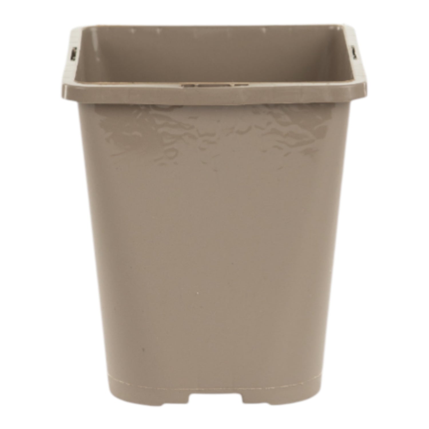 AEROPLAS 1ltr Slotted (25mm) Square Round TAUPE (net of 88 / 99 nets per pallet)