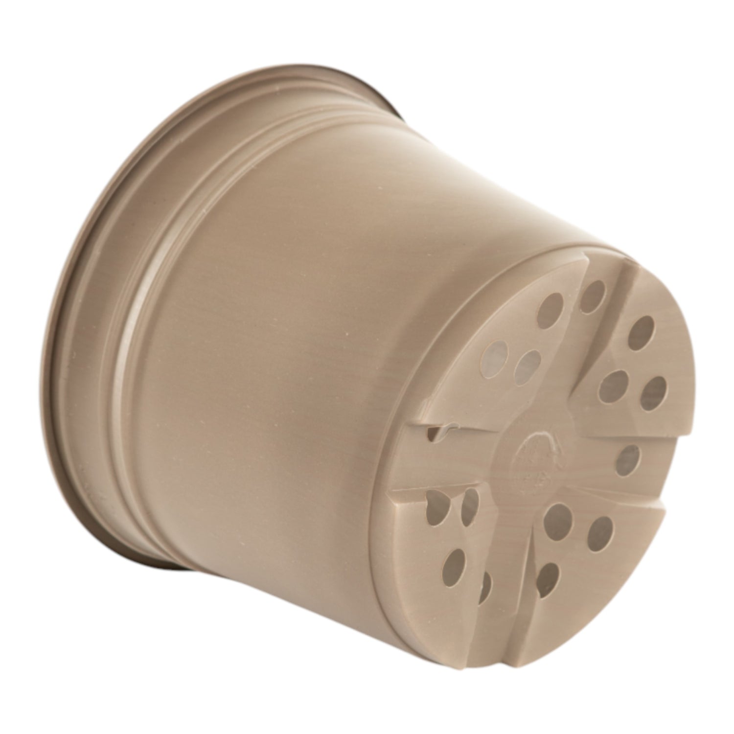 AEROPLAS 3ltr Thermo-Formed Pot TAUPE (3200 per pallet)