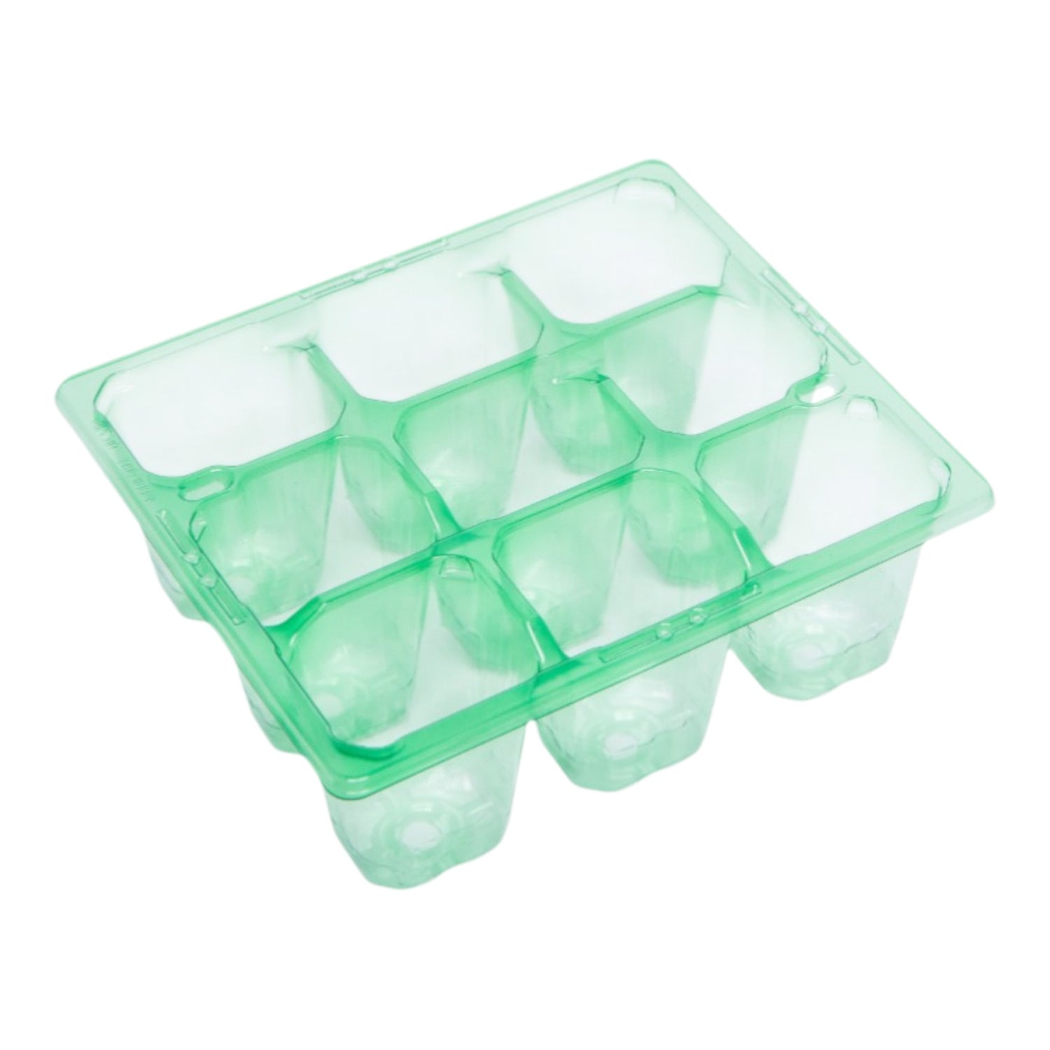MODIFORM UBP thermoformed PET 9 pack GREEN (Case of 450 / 40 cases per pallet)