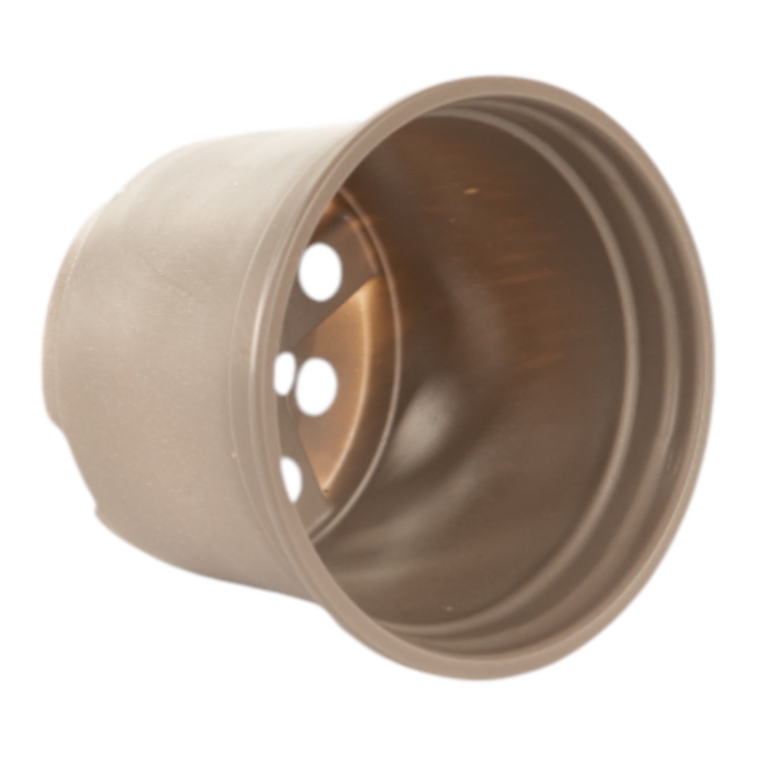 AEROPLAS 9cm Thermo-Formed Pot Low TAUPE (22752 per pallet)