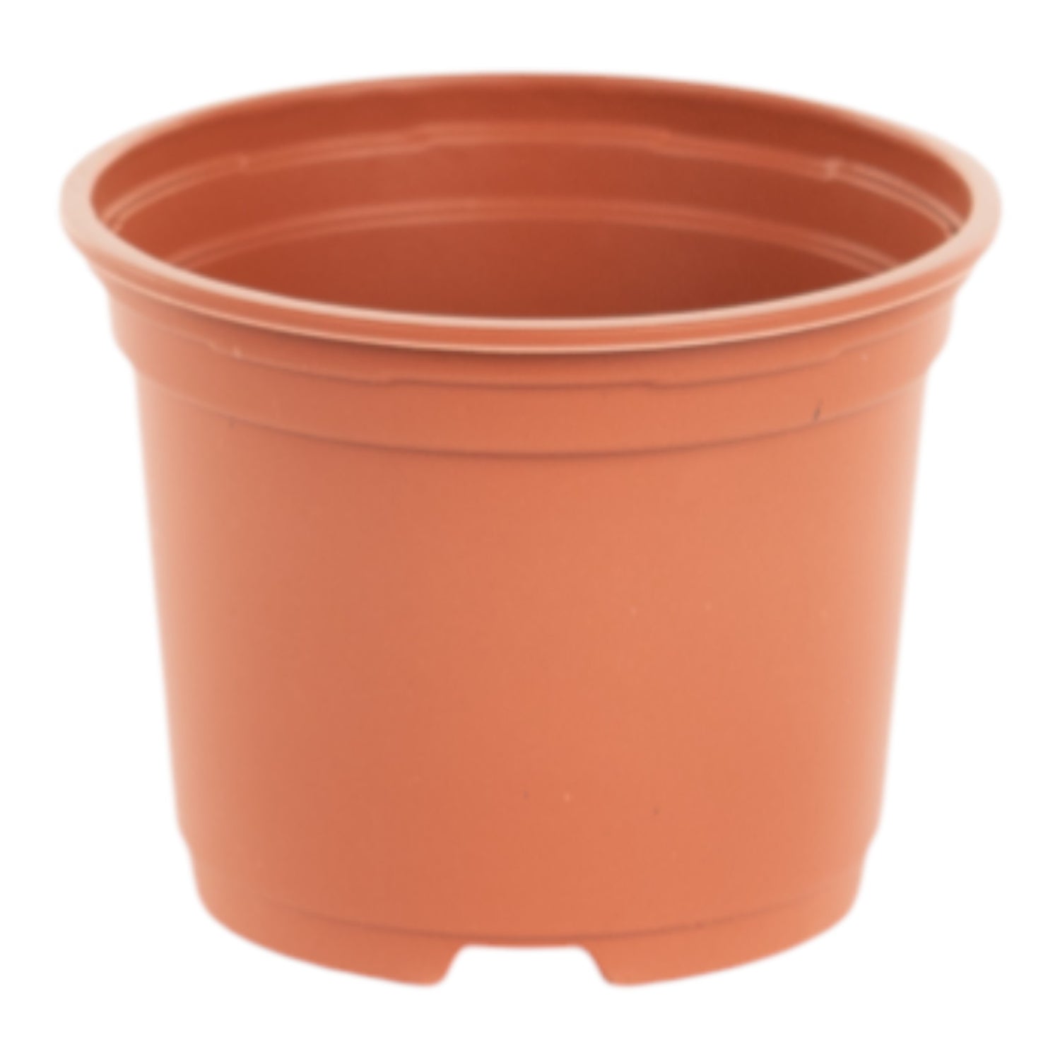 AEROPLAS 9cm Thermo-Formed Pot Low TERRACOTTA (case of 2625 / 12 cases per pallet)