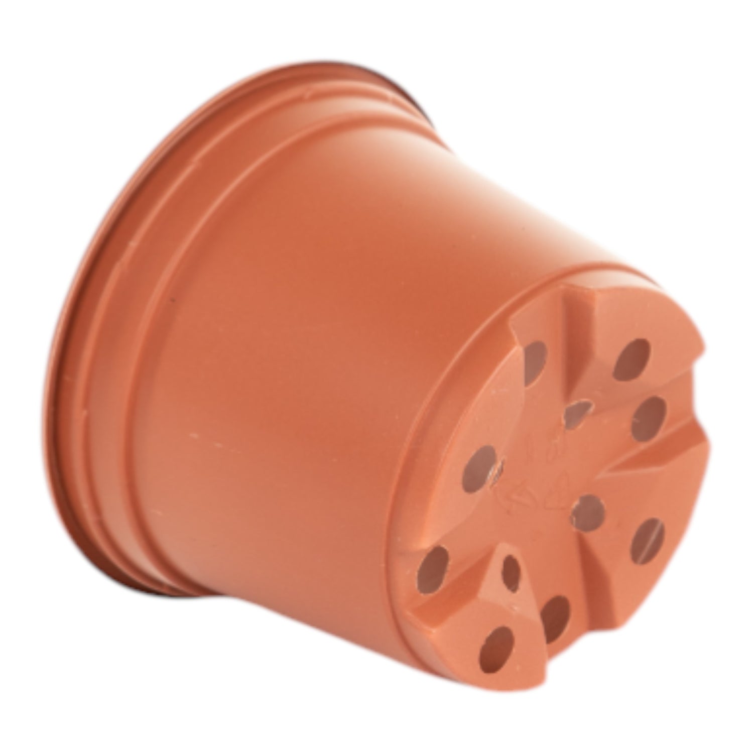 AEROPLAS 9cm Thermo-Formed Pot Low TERRACOTTA (case of 2625 / 12 cases per pallet)
