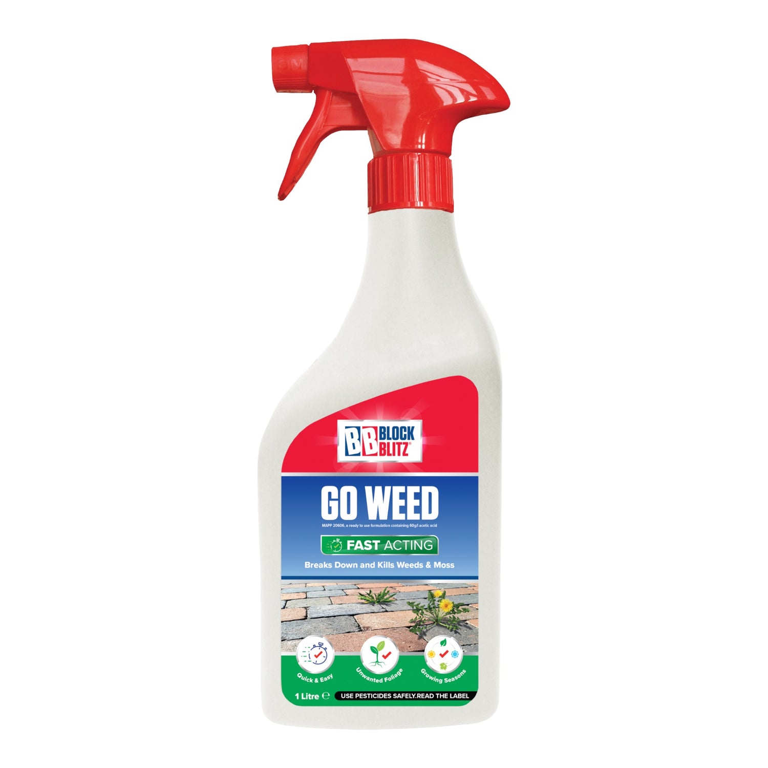 BLOCK BLITZ  Go Weed 1L (6 per box)