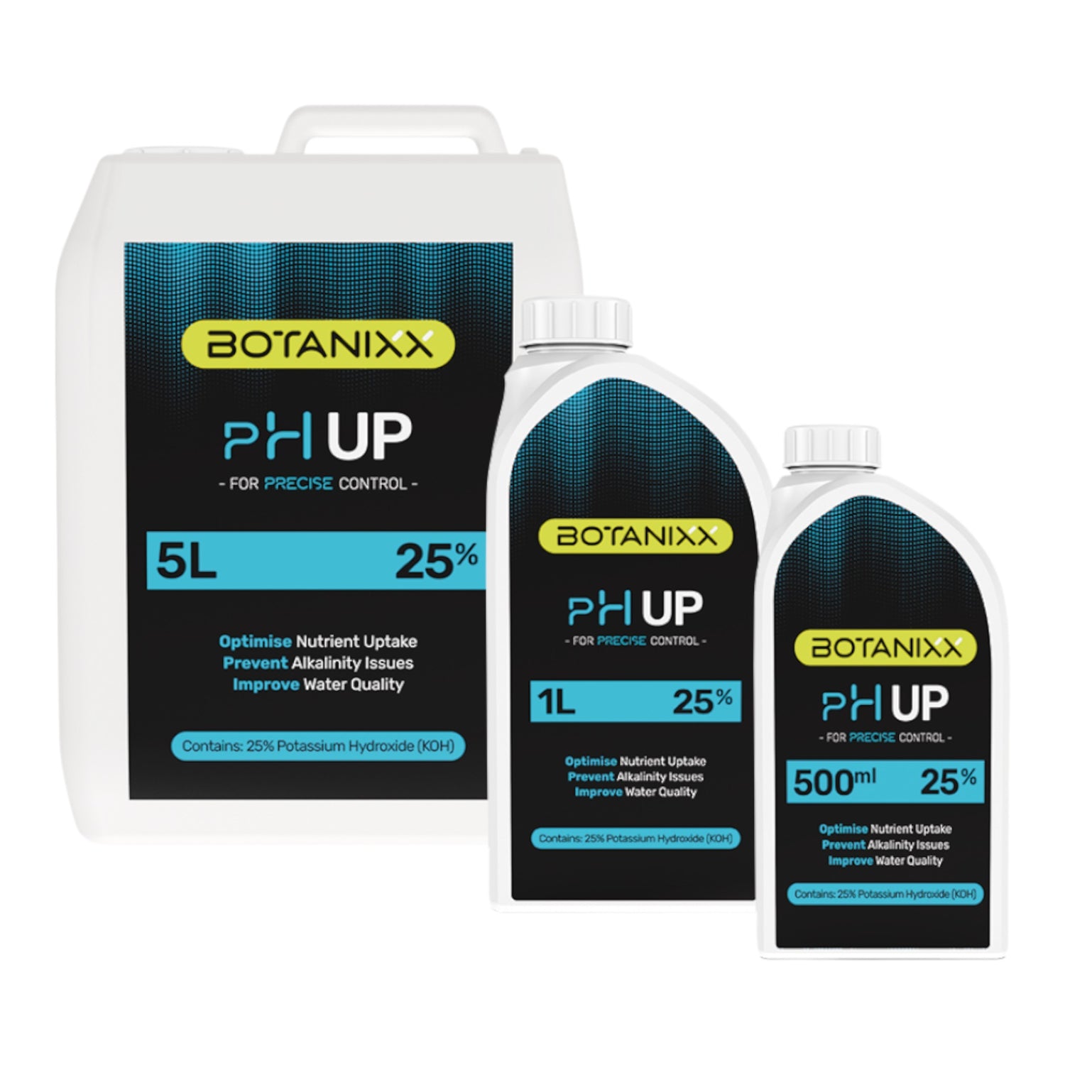 Botanixx - pH Up 1L 25% (12 per box)