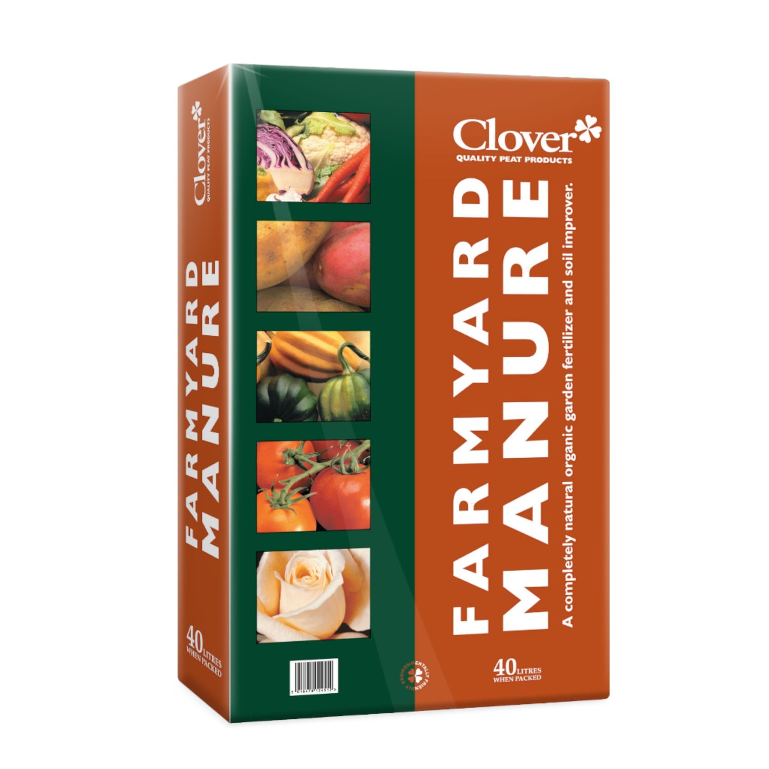 CLOVER 40L FARMYARD MANURE (80 per pallet)