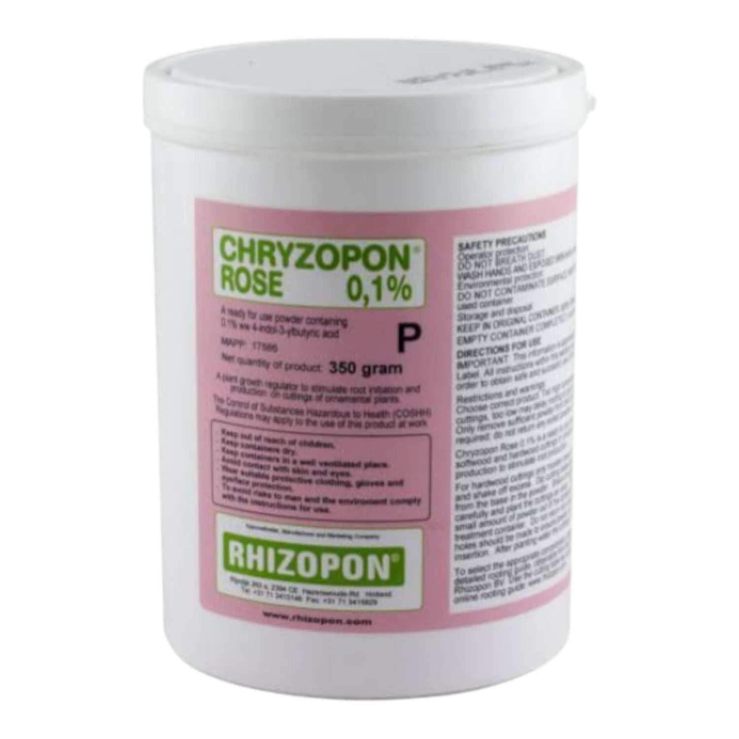 Rhizopon Rooting Powder - Chryzotop Rose 350g - Hard Wood
