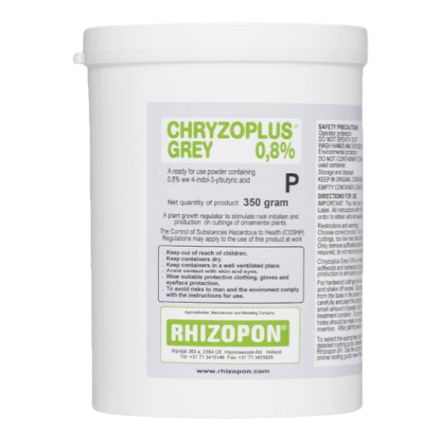 Rhizopon Rooting Powder - Chryzotop Grey 350g - Medium Wood