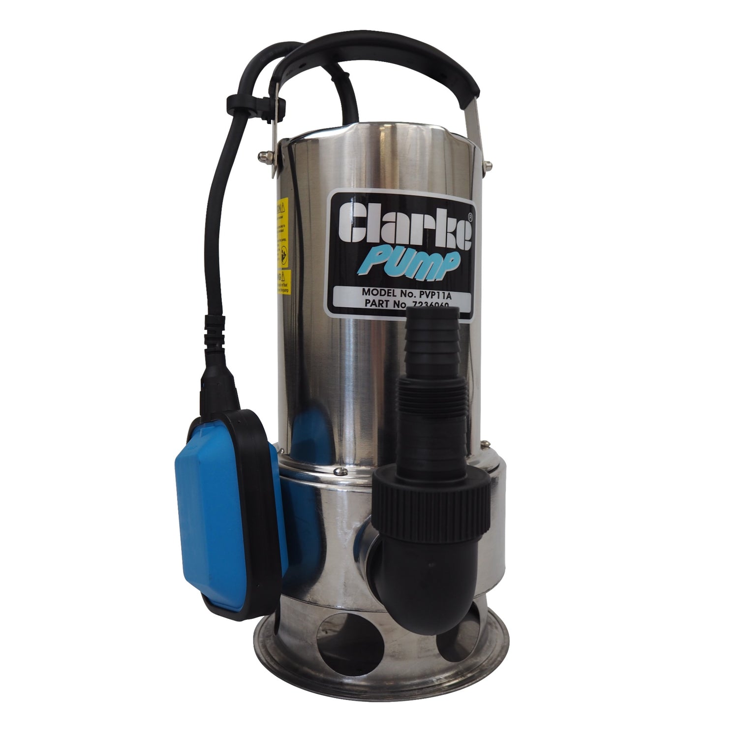 Clarke 1100W Submersible Pump - Flow rate 258lpm