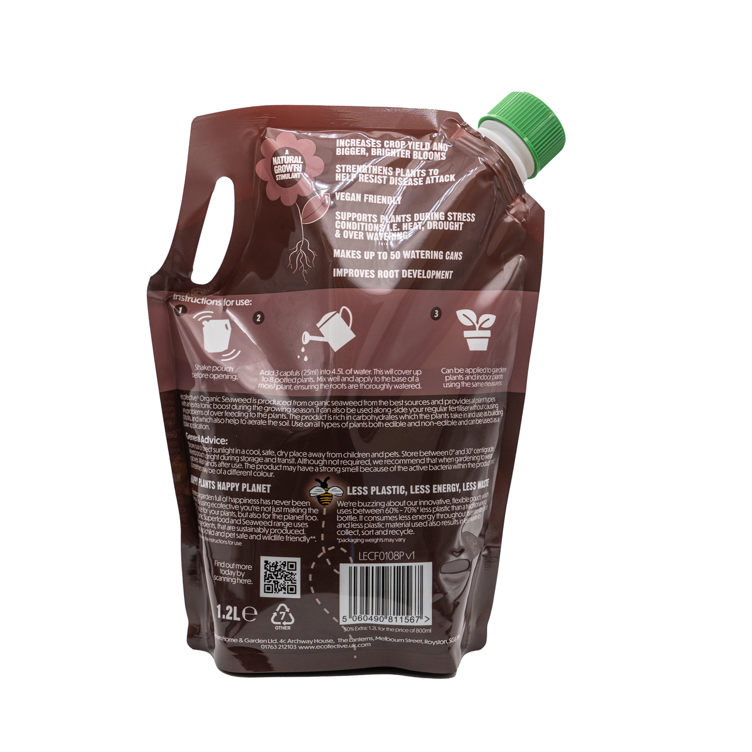 Organic Seaweed 50% extra free 1.2L (6 per box)