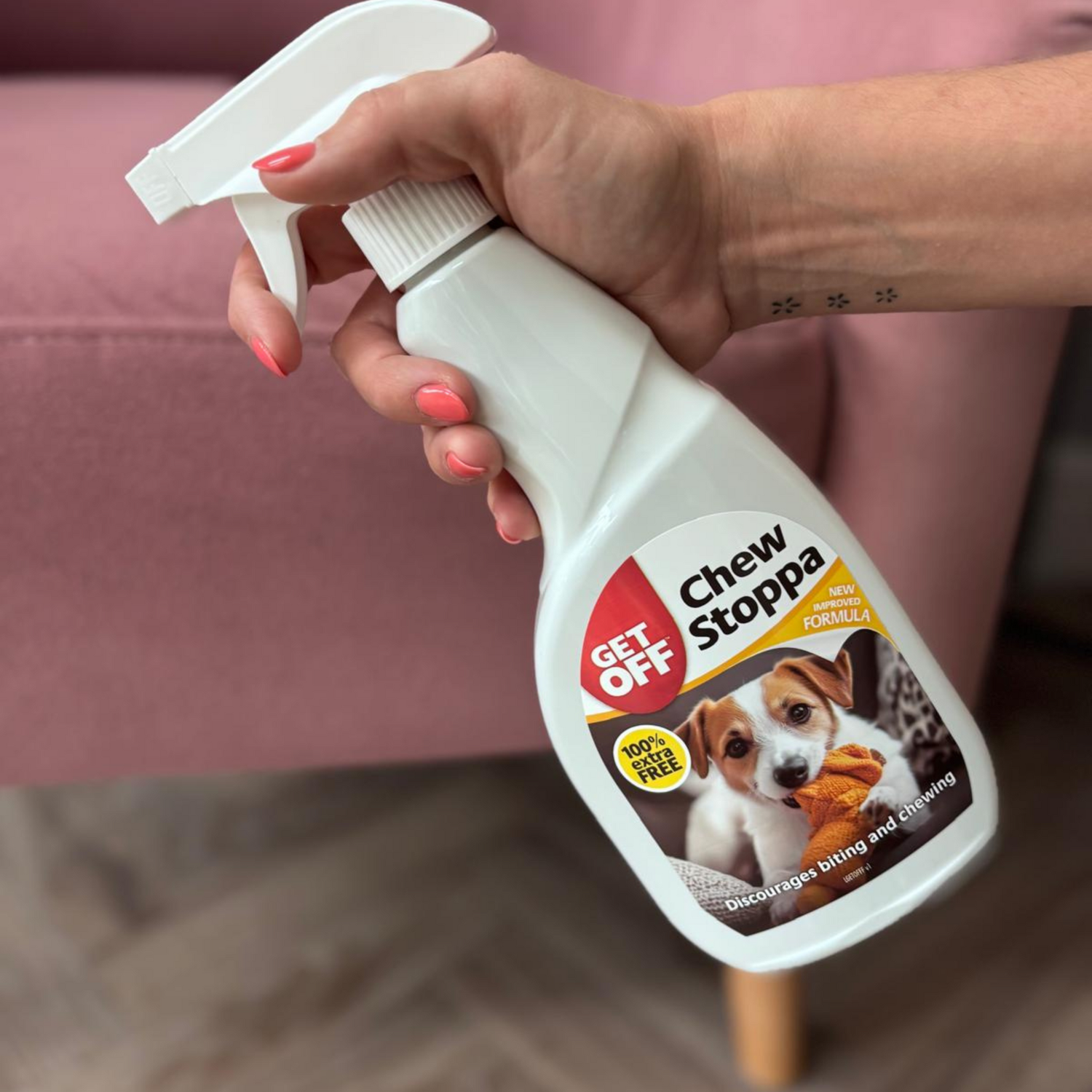 GET OFF Chew Stoppa Spray + 100% Extra Free 500ml (6 per box)