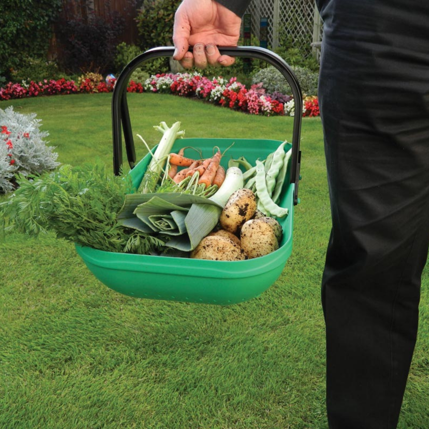 GARLAND Large Trug Planter Green (20 per box)