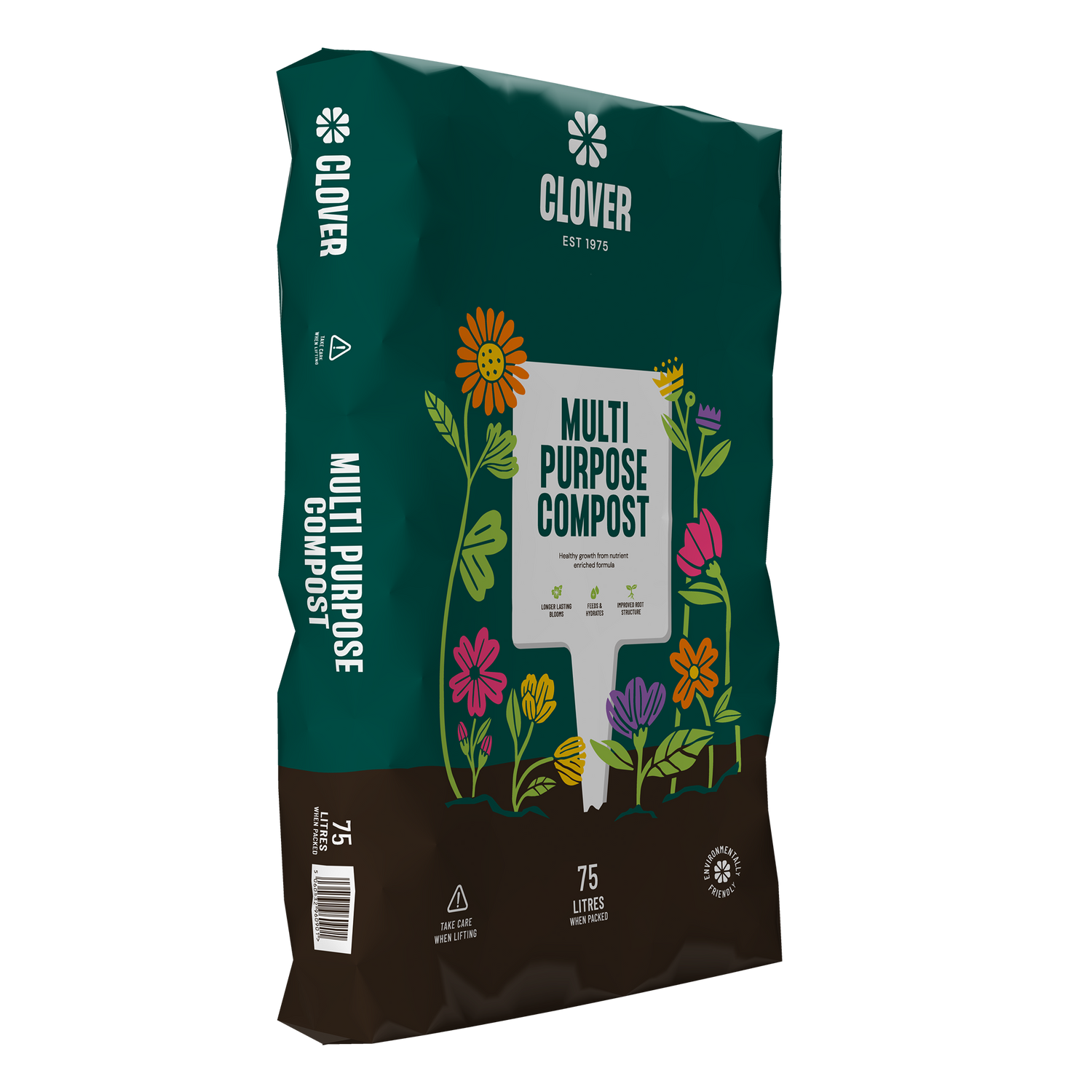 CLOVER 75L MULTI PURPOSE COMPOST (51 per pallet)