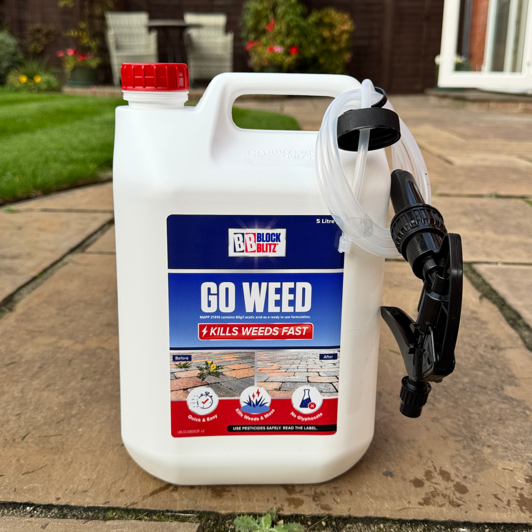 Block Blitz Go Weed 5L Garden Supplies Wholesale