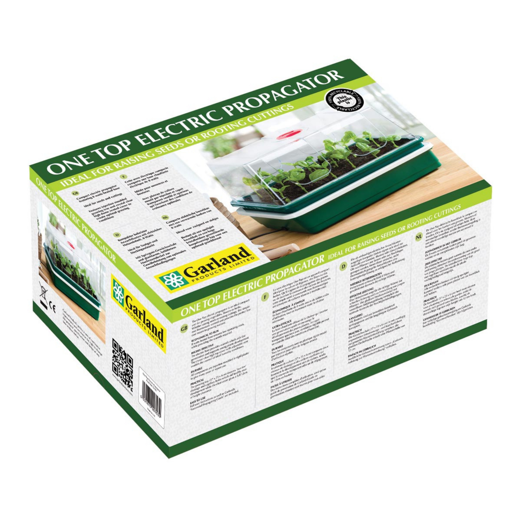 Garland One Top Electric Propagator Wholesale Garden Supplies