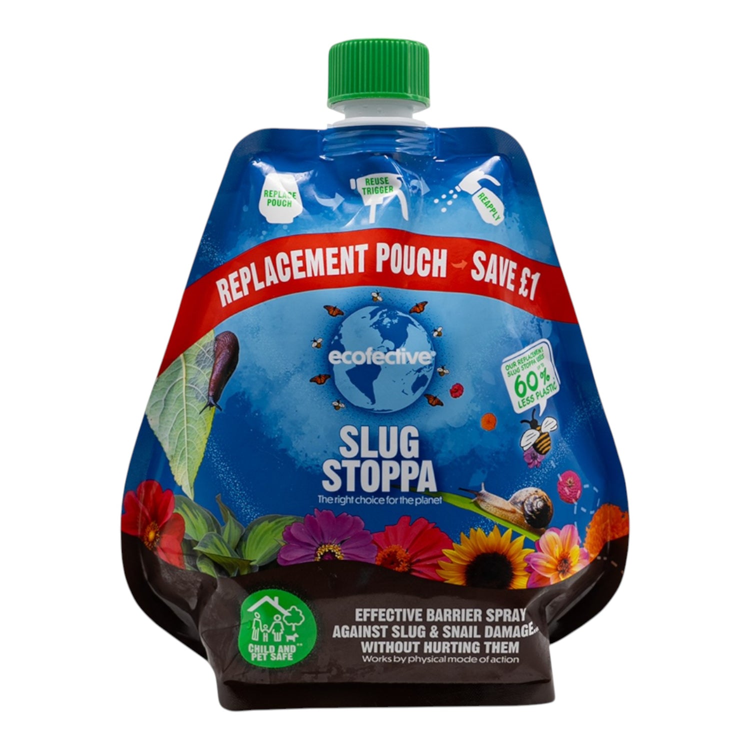 NEW Slug Stoppa RTU Replacement Pouch  1L (6 per box)