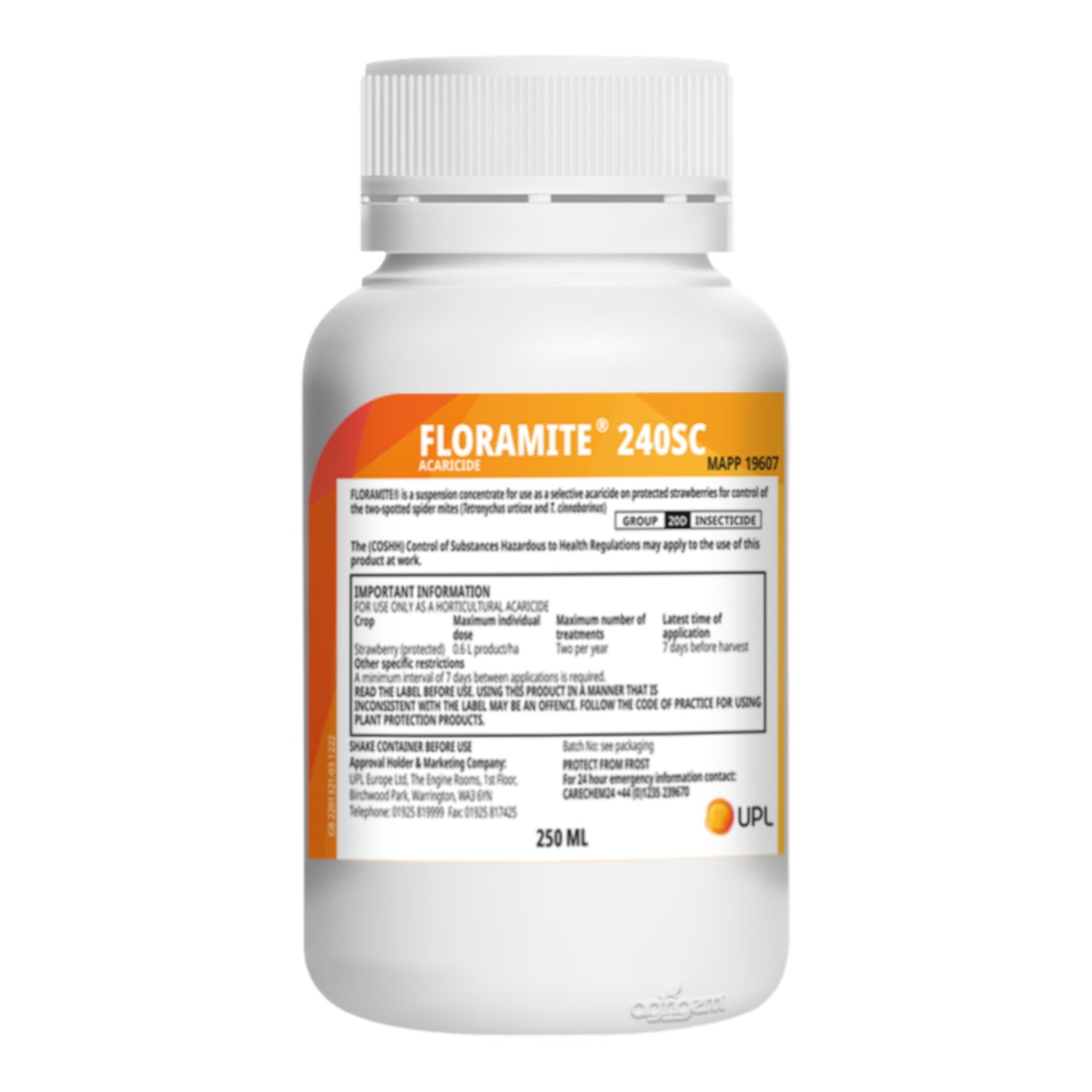 Floramite 250ml (20 per box)
