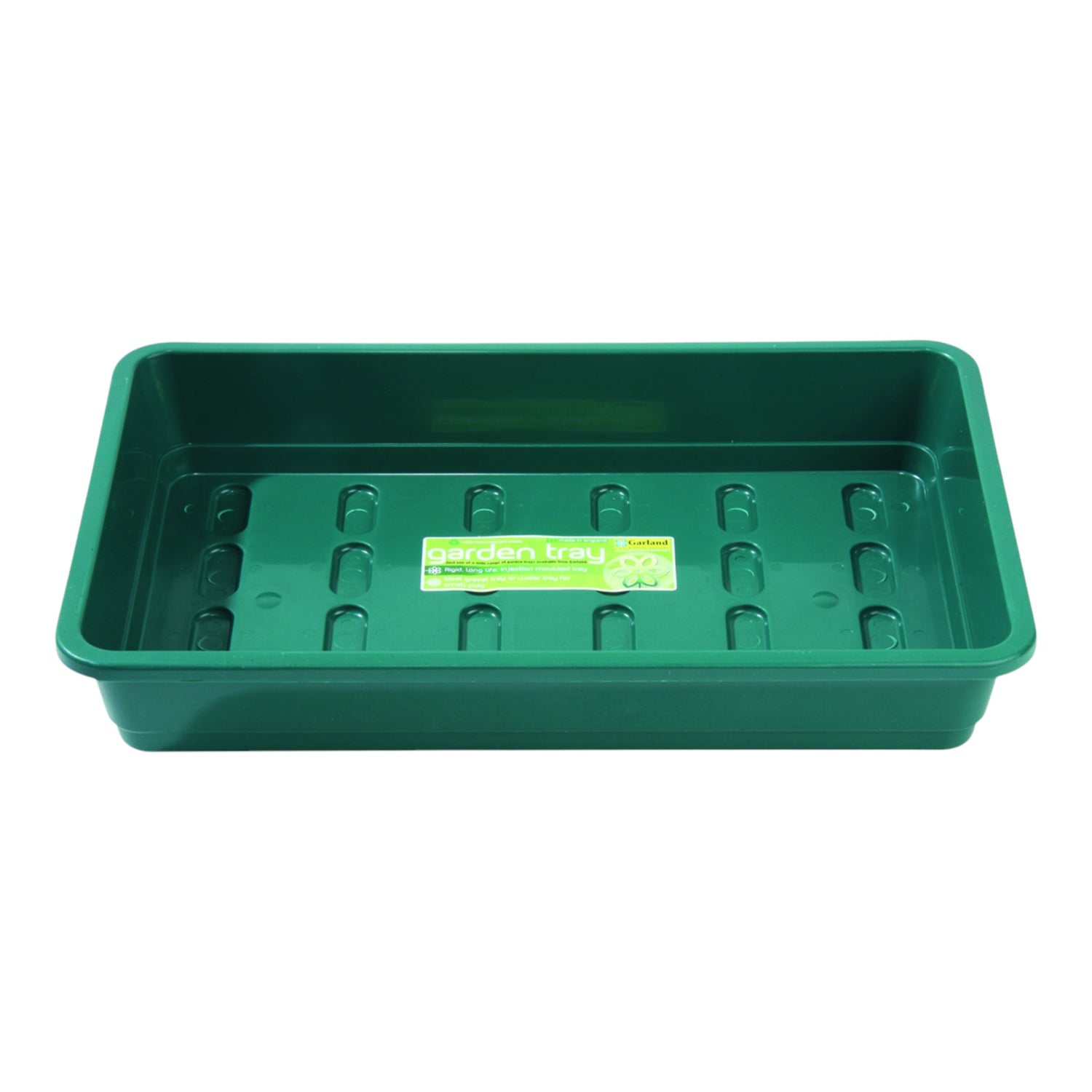GARLAND Midi Garden Tray Green Without Holes (25 per box)