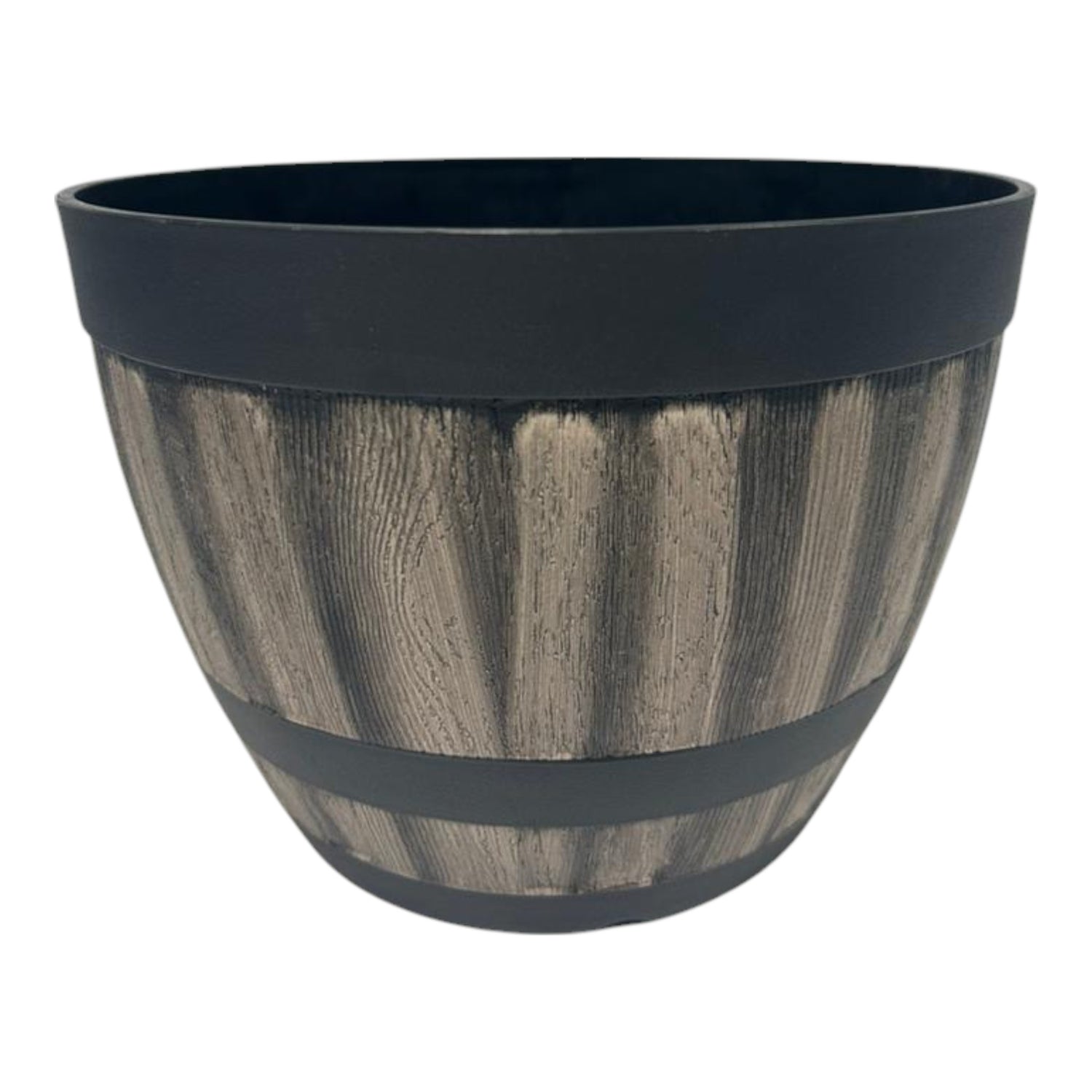 GROWERS OWN 9" Decorative Keg Barrel Planter (1975 per pallet)