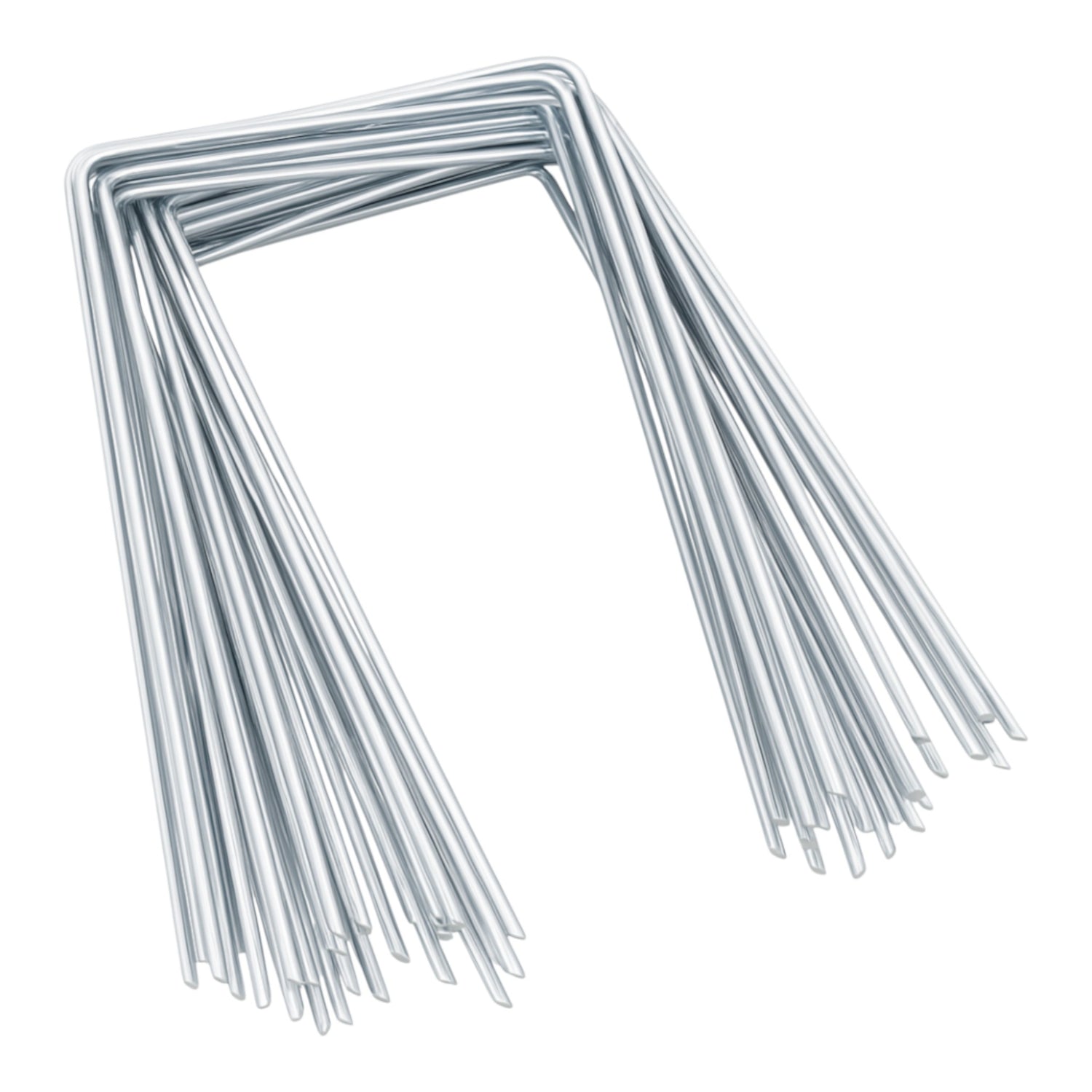 GROWERS OWN Ground Staples for fixing Ground Cover 6" x 4" (15cm x 10cm) Box of 100