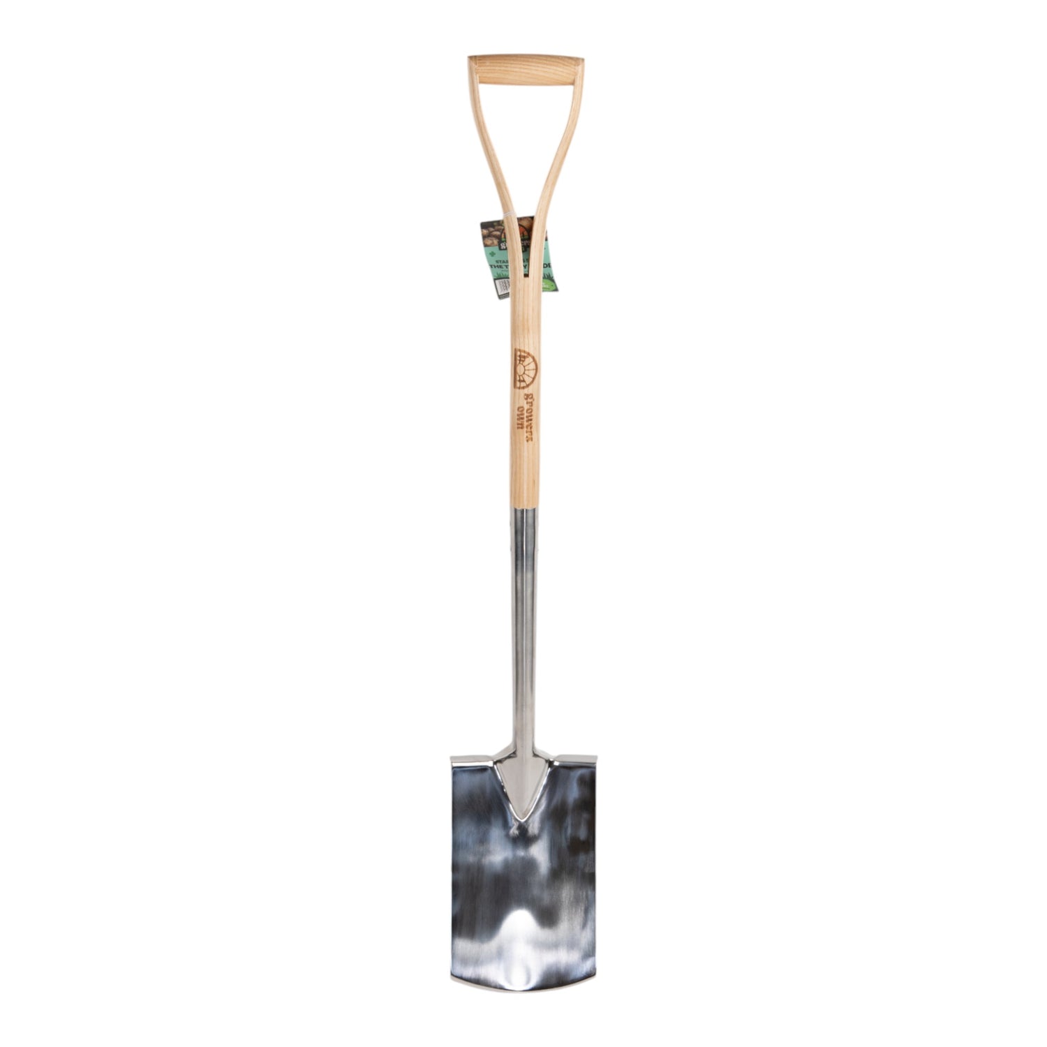 Growers Own Stainless Steel The Terry Spade w/Ashwood Handle