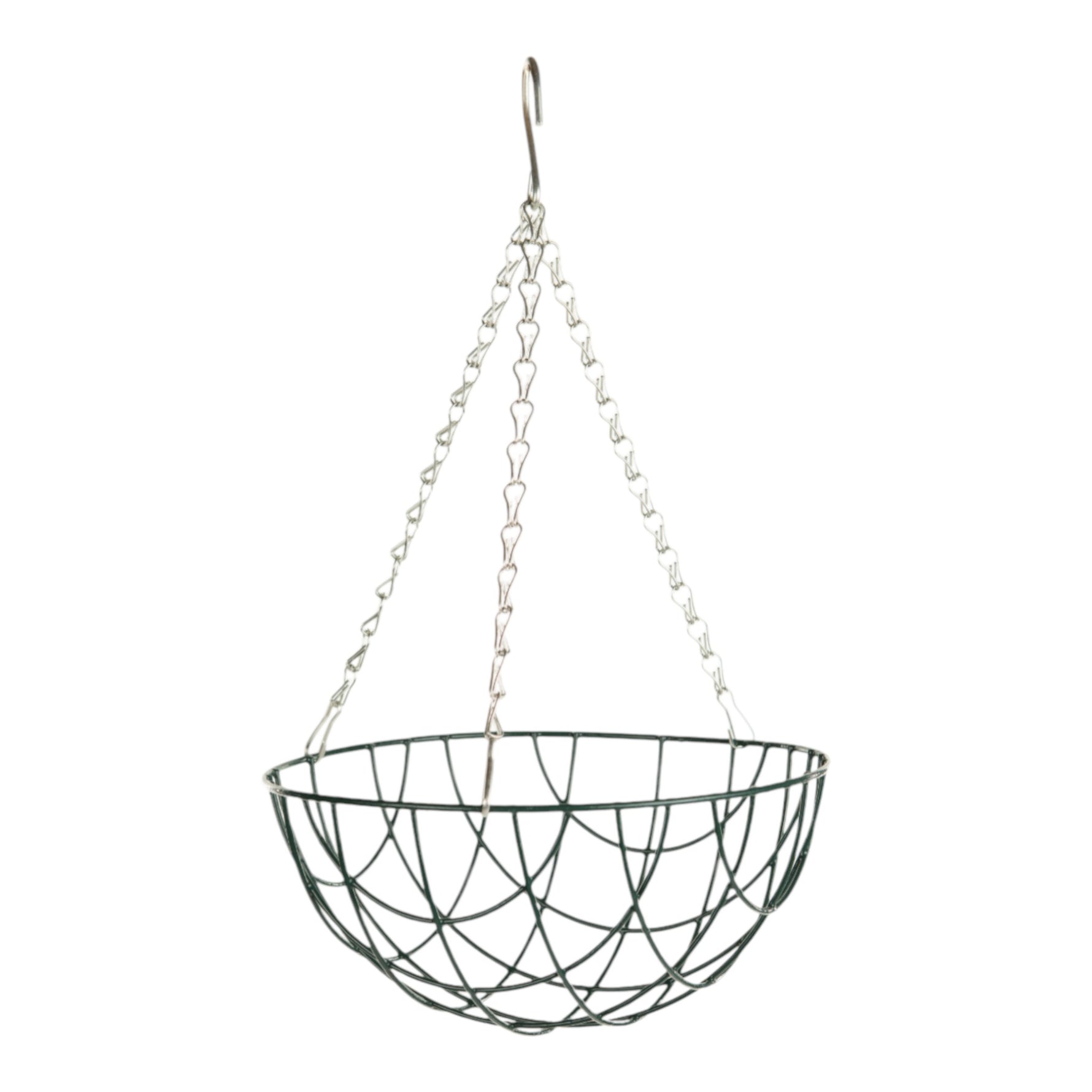 Growers Own Round Bottom Wire Hanging Basket wholesale hanging baskets UK wholesale garden supplies hanging baskets bulk