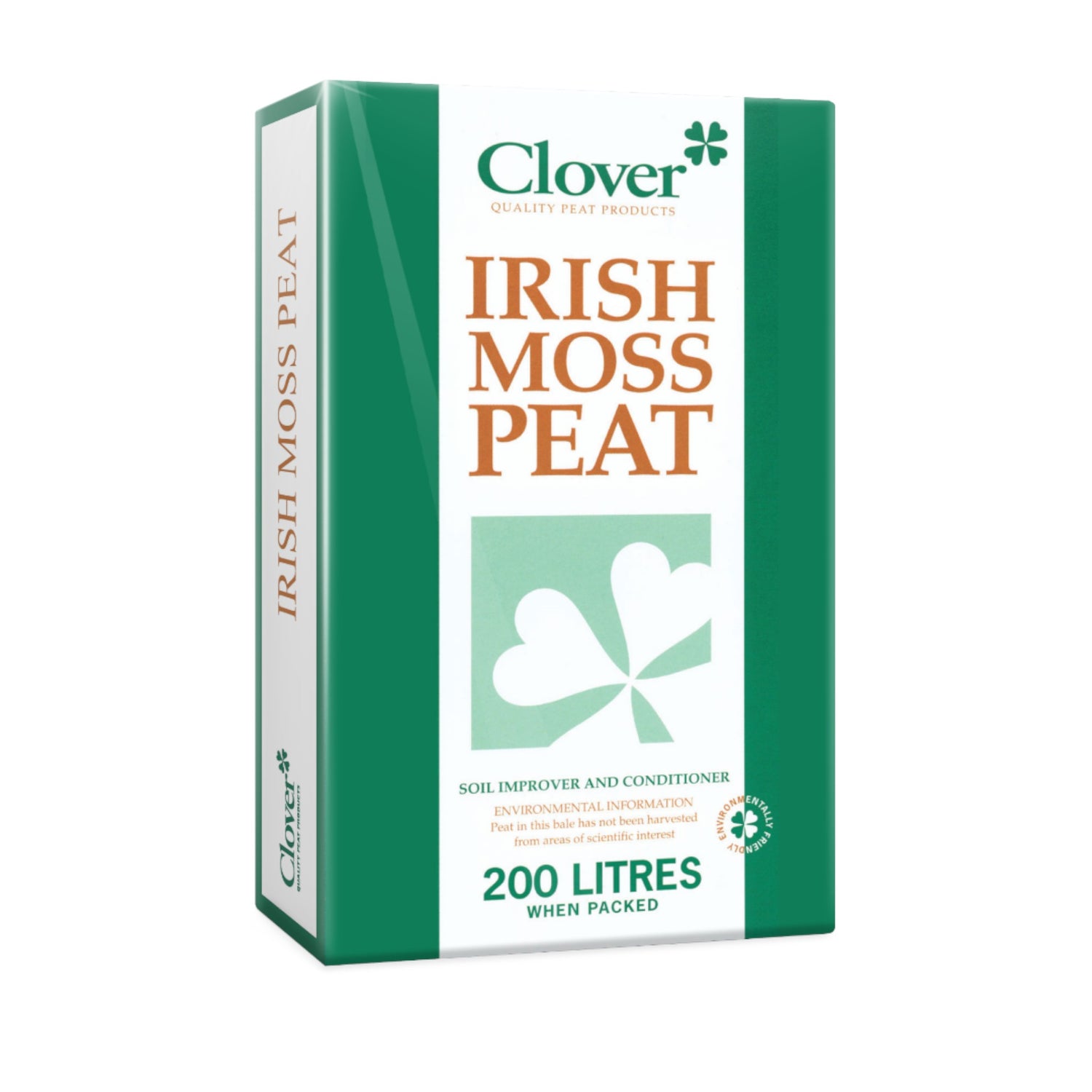CLOVER 200L  GENERAL GRADE IRISH MOSS PEAT (28 per pallet)
