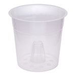 MODIFORM 12cm Orchid thermoformed PP pot TRANSPARENT Wholesale Garden Supplies Wholesale Horticulture Supplies UK