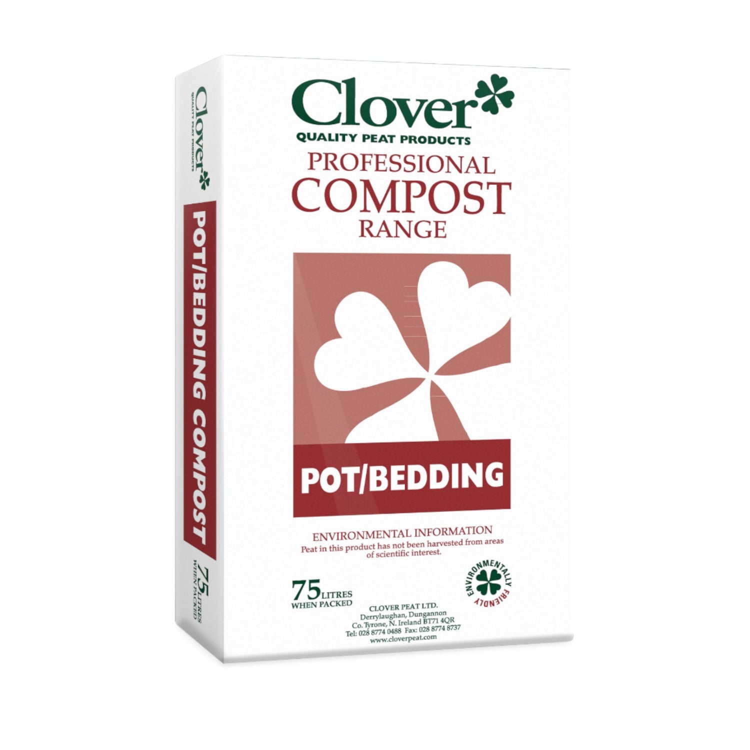 CLOVER 75L POT/BEDDING (51 per pallet)