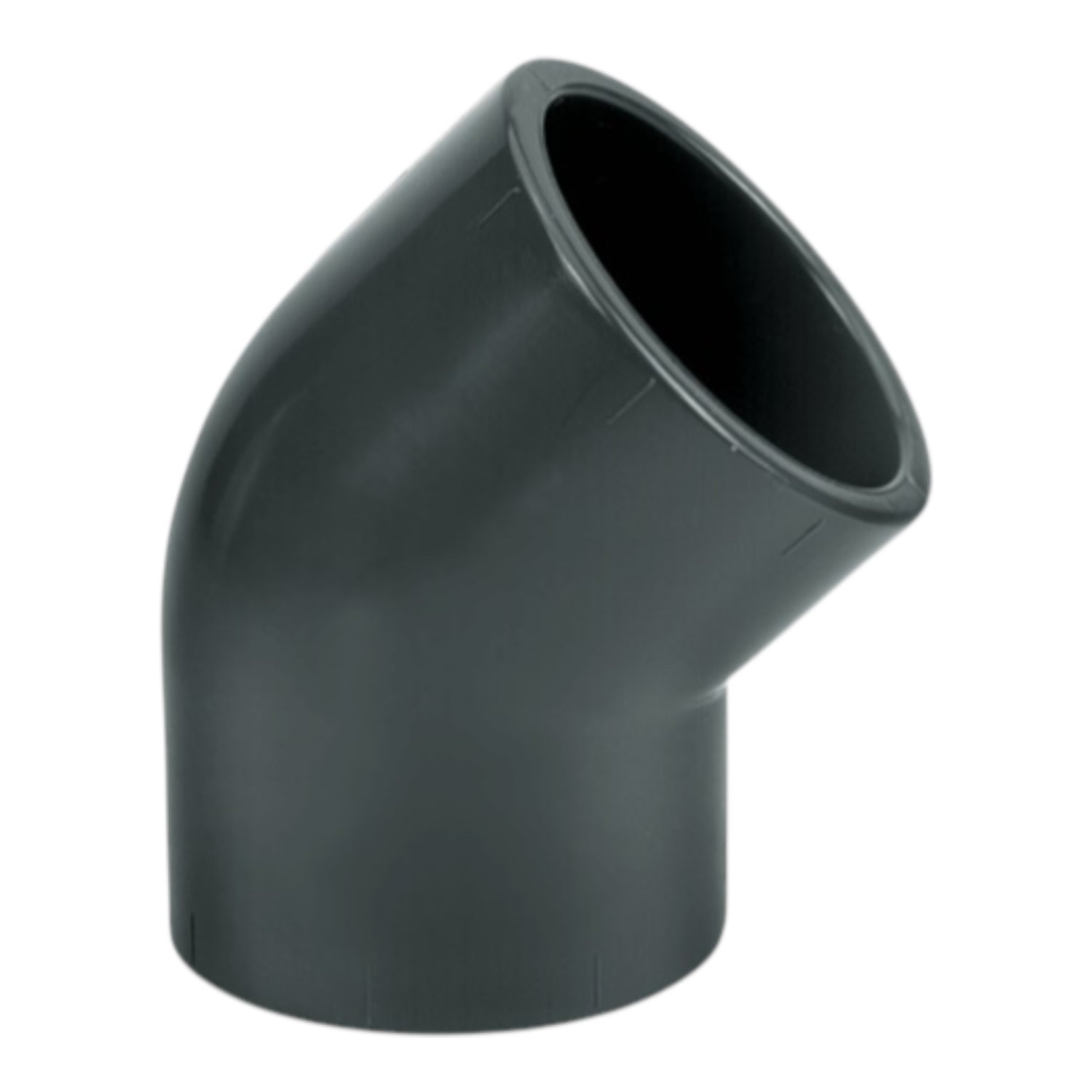 PVC 40mm x 40mm 45 degree Elbow