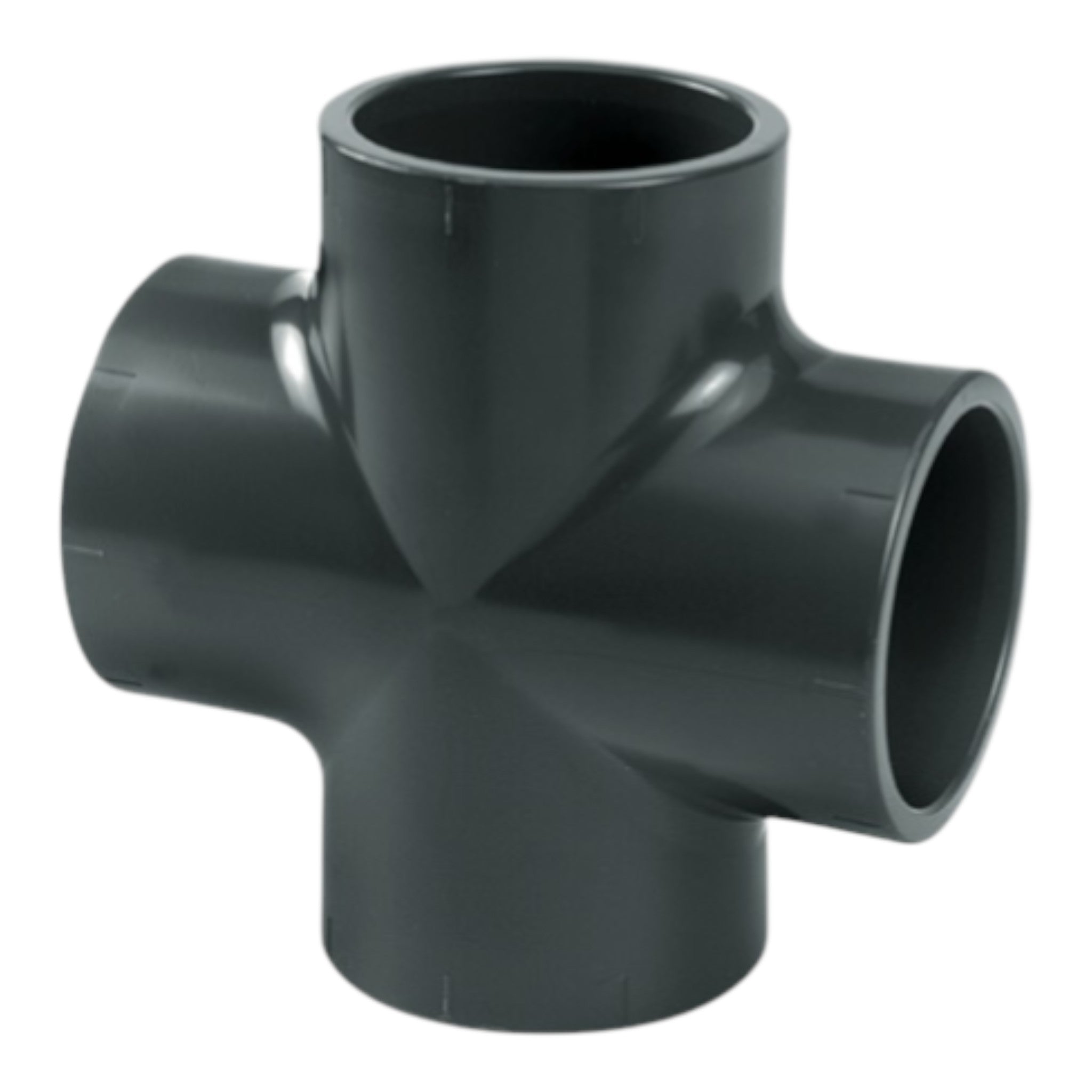 PVC Four Way Tee Cross 50mm – Creation Horticulture