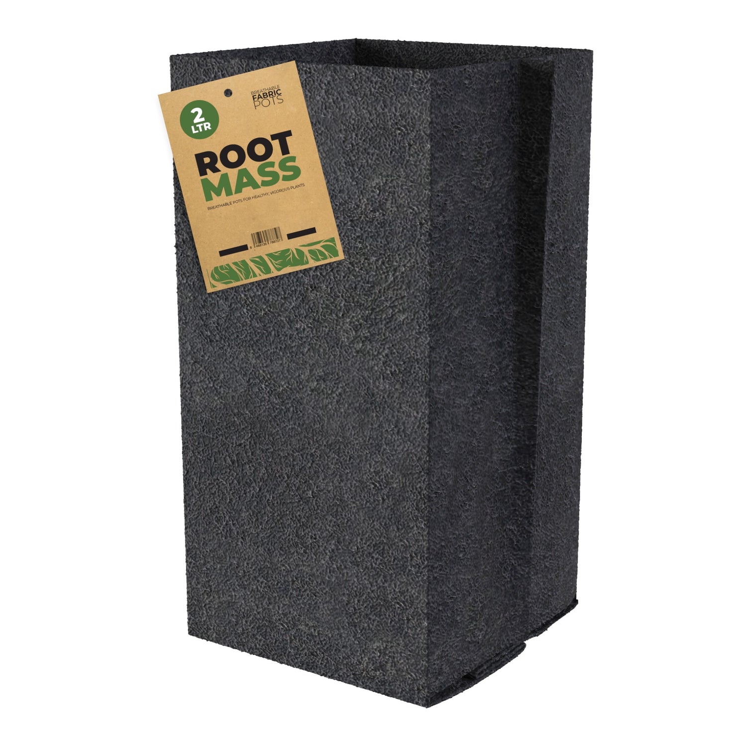 GREY RootMASS 2L Propagation Fabric Pot (1200 per box)