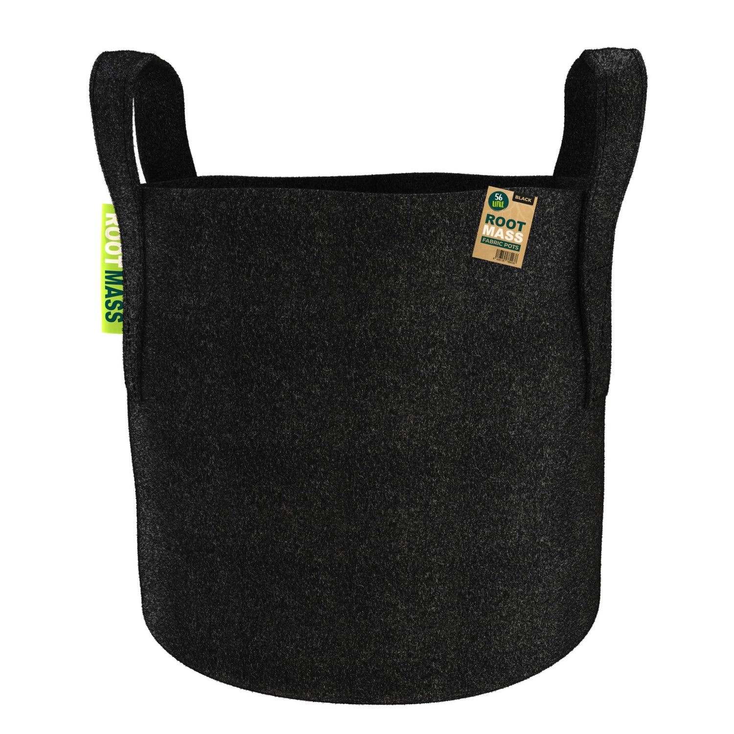 BLACK RootMASS 56L Thick Fabric Pot (60 per box)