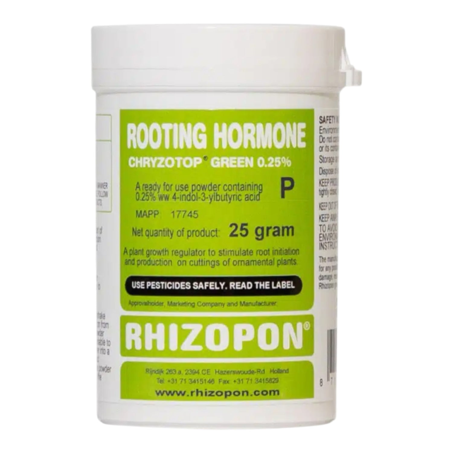 Rhizopon Rooting Powder - Chryzotop Green 350g - Soft Wood