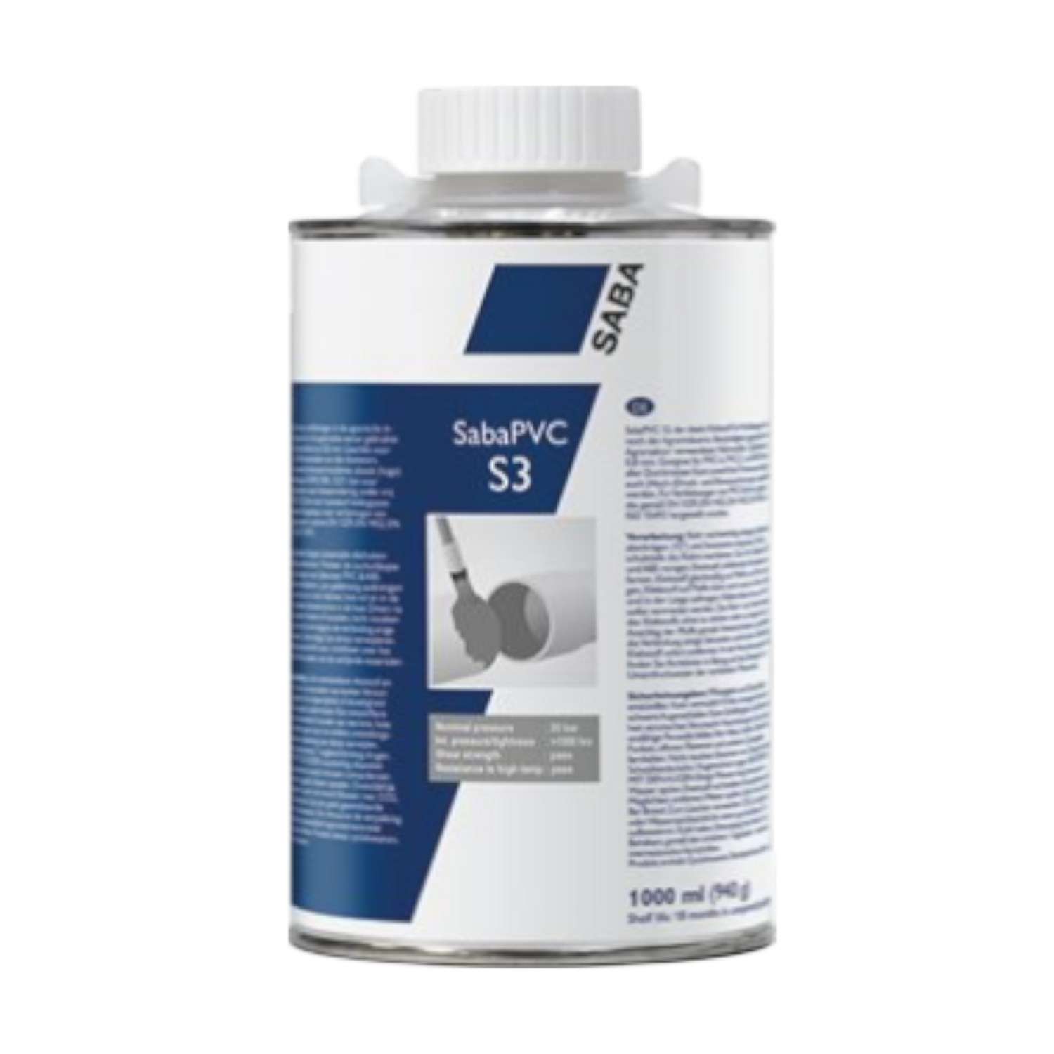 SABA S3 Glue with Brush 1L