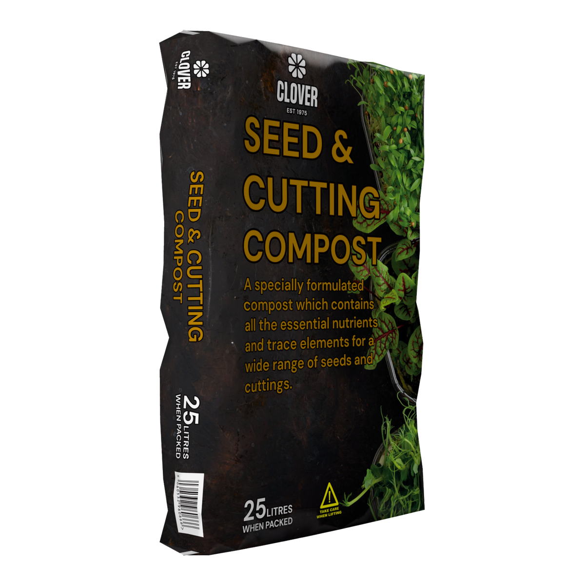 CLOVER 25L SEED & CUTTING COMPOST (120 per pallet)
