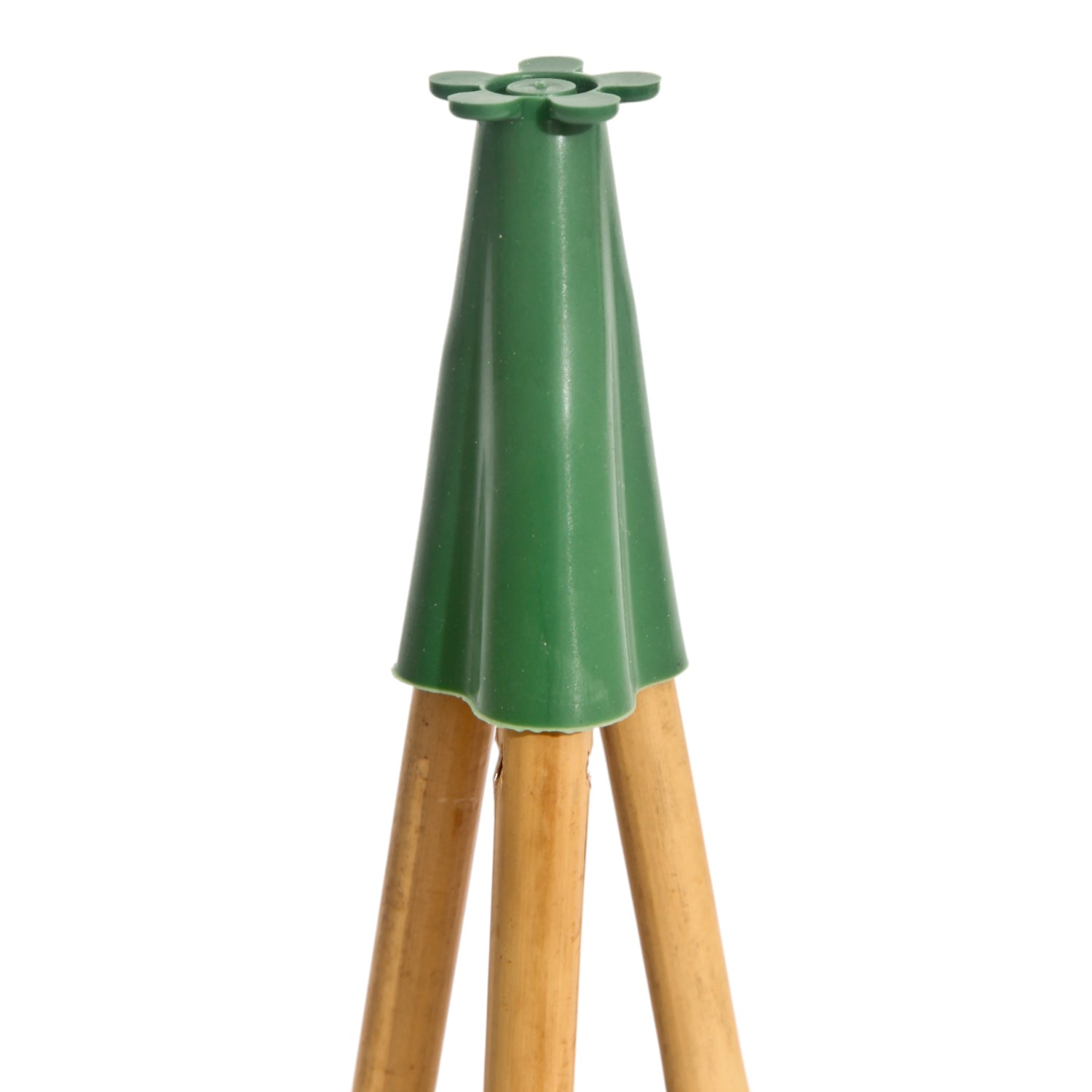 Pyramid Cap for 3 Bamboo Canes all sizes GREEN (Box of 1000)