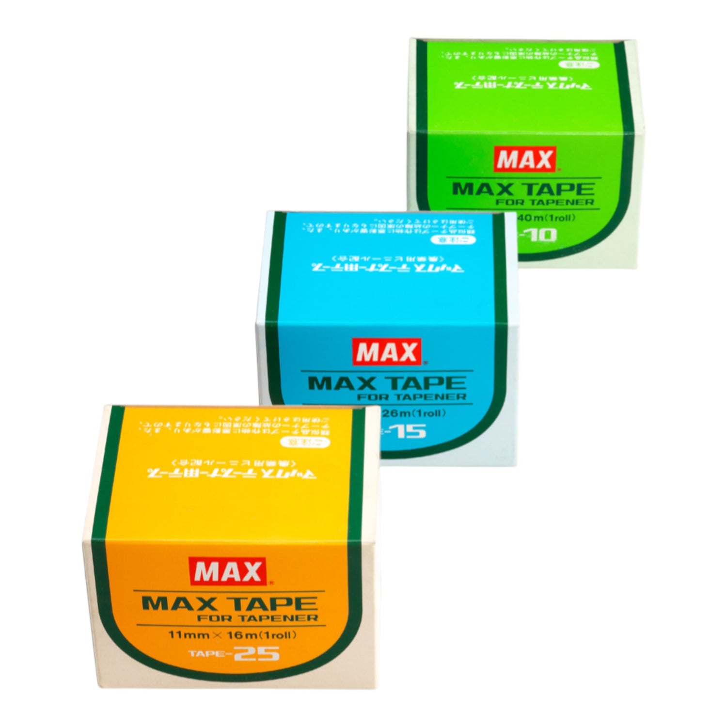 No25 Max Tape GREEN 16M (10 per box)