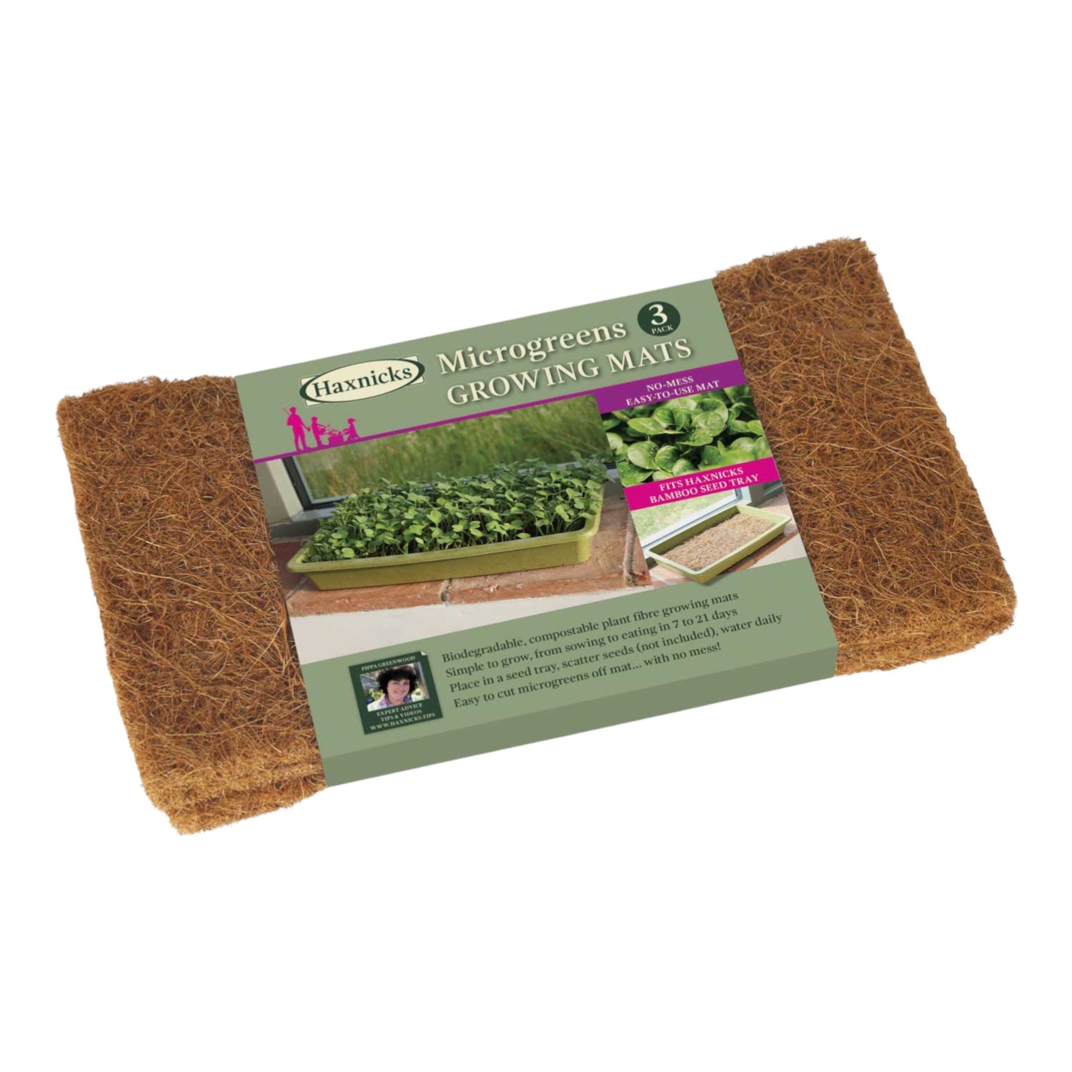 Microgreens Growing Mat 18cm x 33cm x 3cm